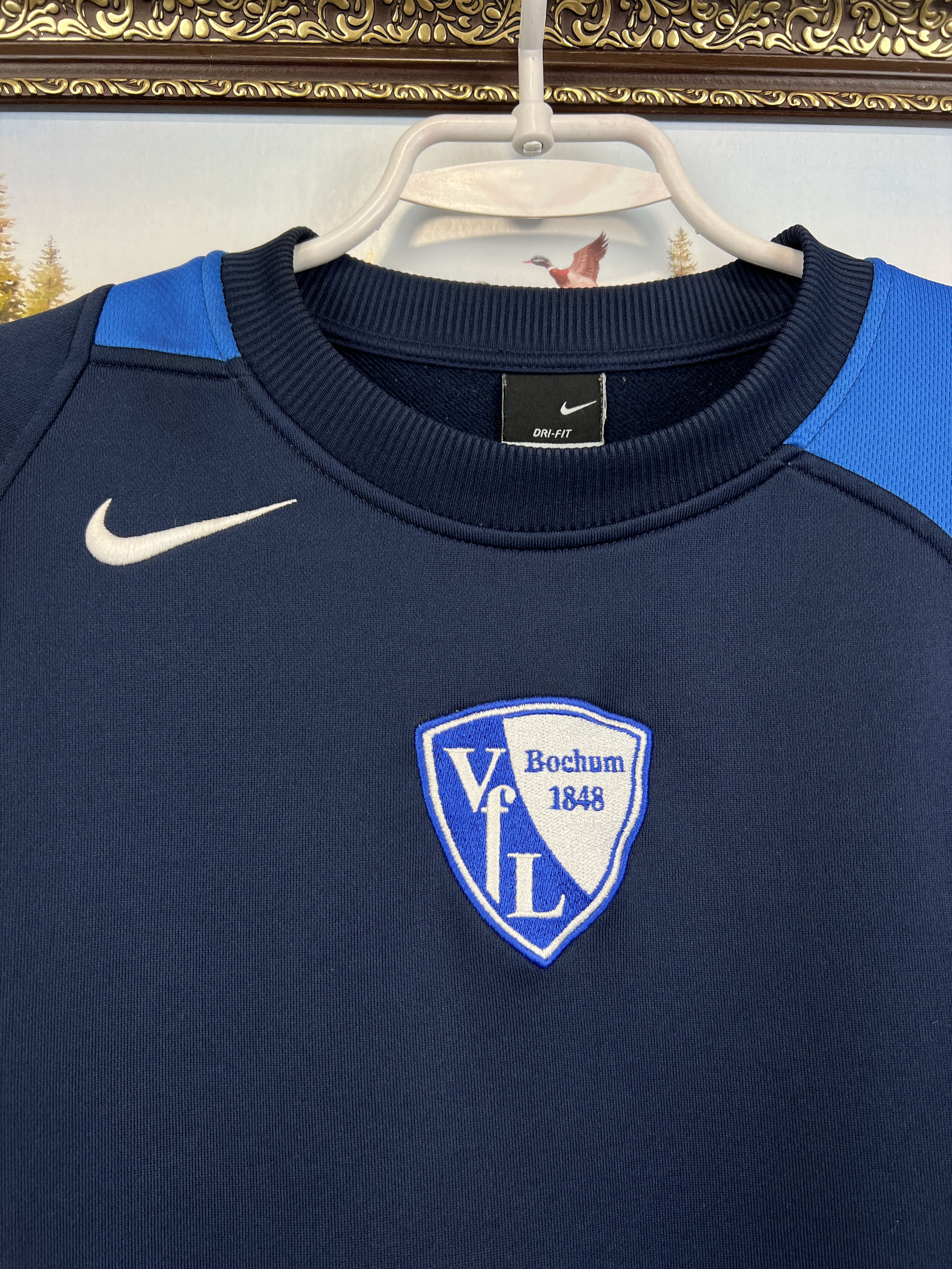 Nike fL Bochum Football Sweatshirt Soccer Crewneck Track Top Size US M / EU 48-50 / 2 - 3 Thumbnail