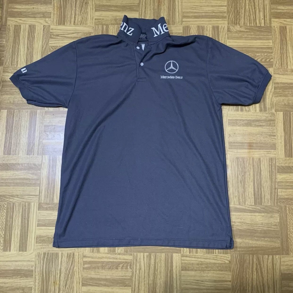 Mercedes-Benz × Vintage Vintage 90s Mercedes Benz Racing Big Logo Embroidery Polo Size US XXL / EU 58 / 5 - 3 Thumbnail
