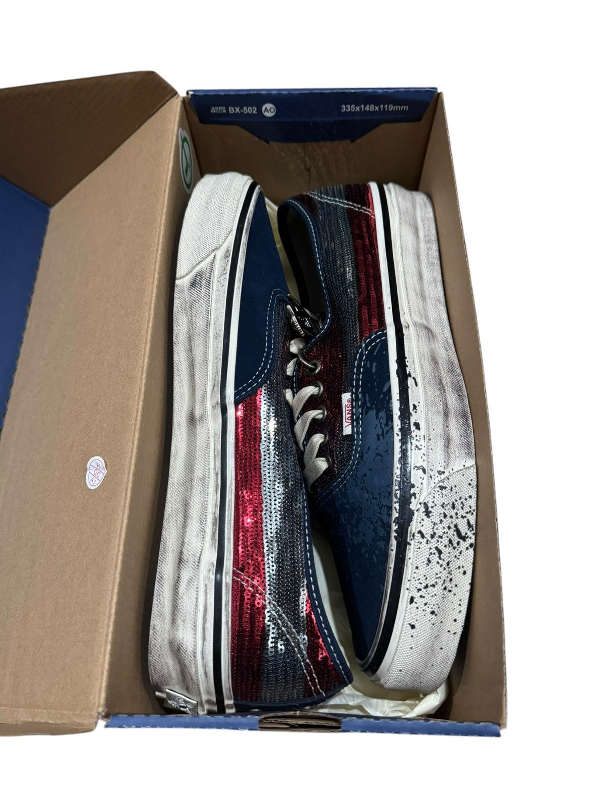 Vans Vans Premium Authentic La Habana Red Navy Size US 10 / EU 43 - 1 Thumbnail