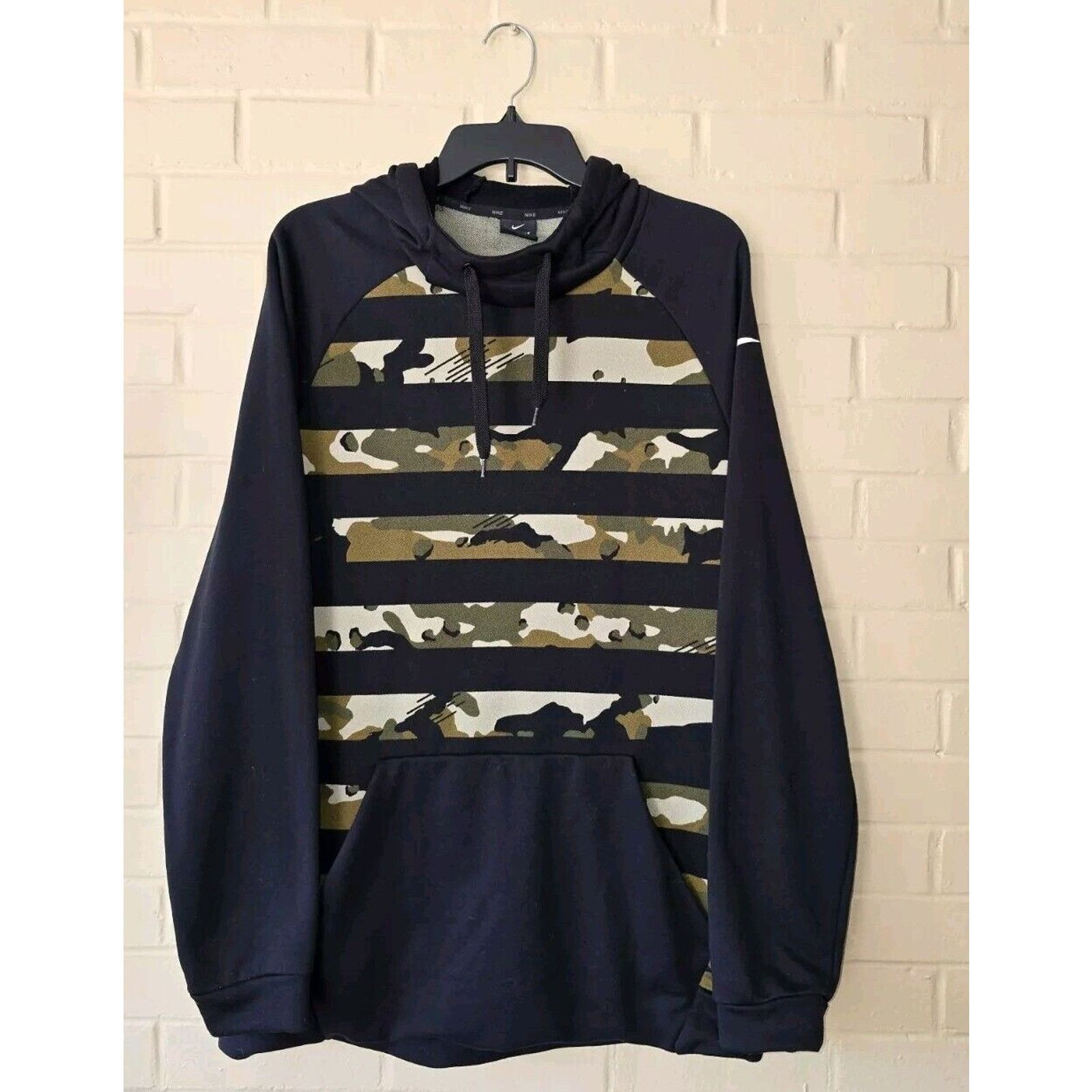 Nike Nike Dri-Fit Camo Military Camouflage Pocketed Hoodie Large Size US L / EU 52-54 / 3 - 1 Thumbnail