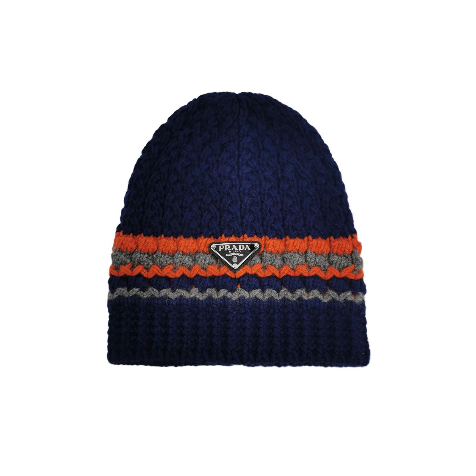 Prada × Vintage Prada Linea Rossa Logo Vintage Sport Wool Knit