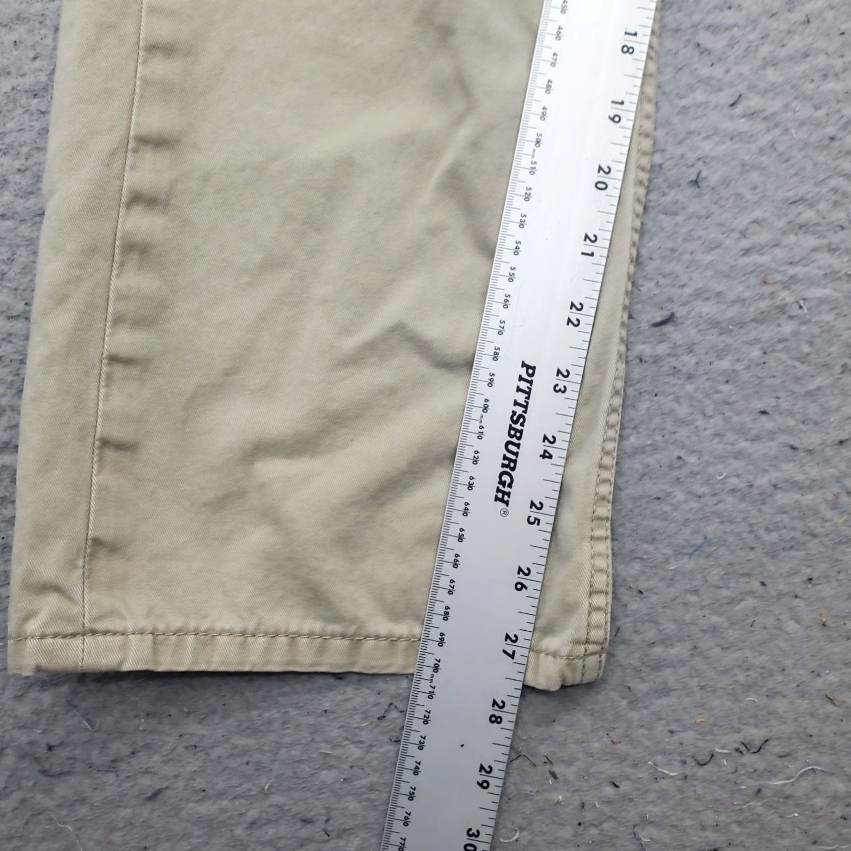 Levi's Levi's 559 Jeans Mens 36x30 Tan Denim Stretch Straight Fit White Tab Streetwear Shirt Size US 36 / EU 52 - 5 Thumbnail