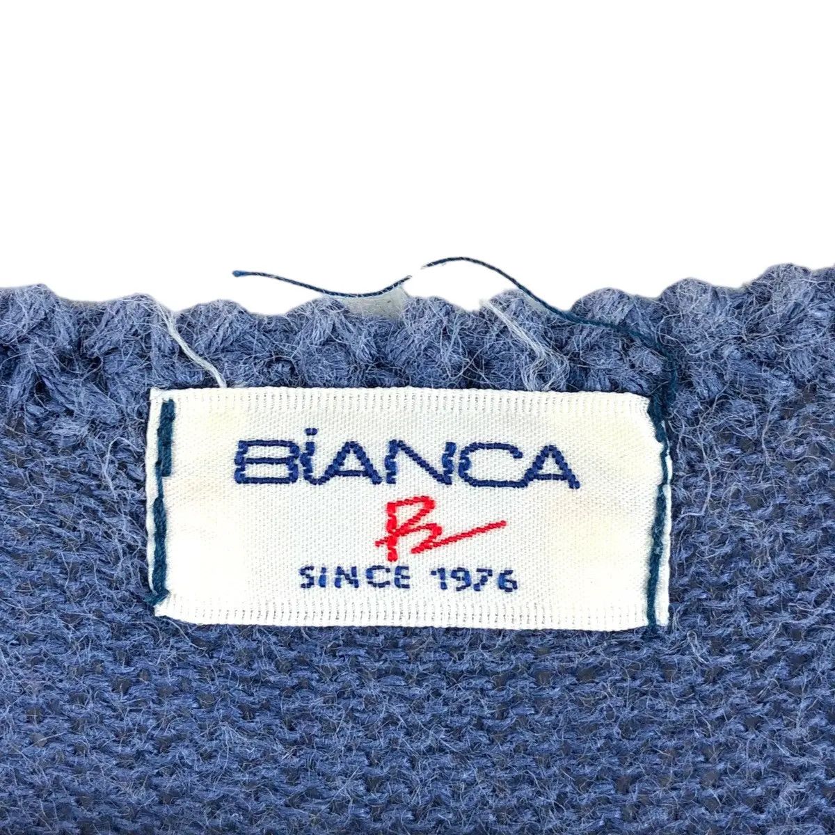 Vintage Vintage BIANCA B Collection Henley Knitwear Sweater Shirt Size S / US 4 / IT 40 - 5 Thumbnail