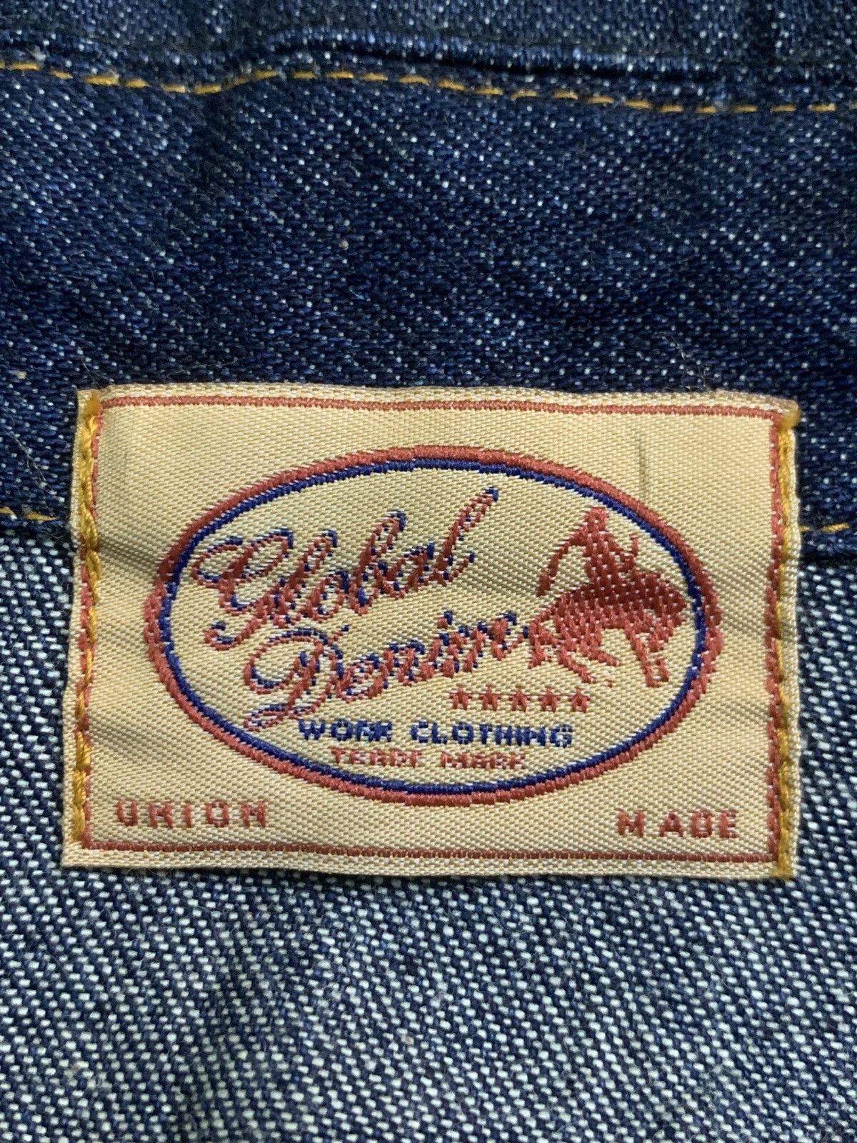 Other Rare Design Vintage Global Denim Union Made Jackets Size M / US 6-8 / IT 42-44 - 4 Thumbnail