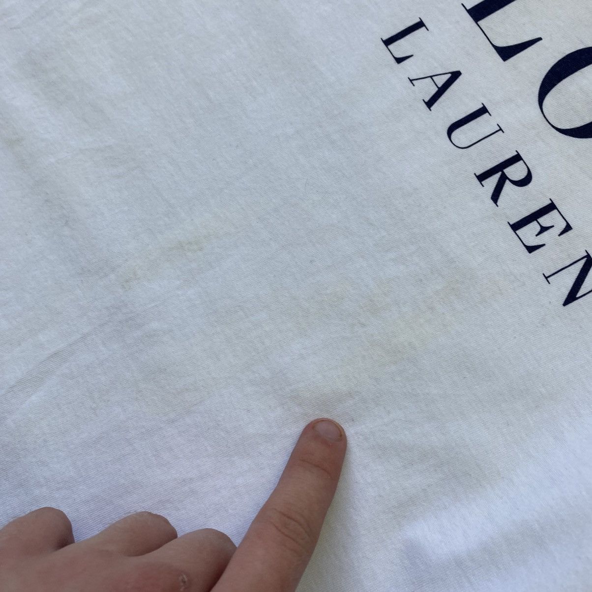 Polo Ralph Lauren Luxury Polo Ralph Lauren Big Logo y2k Streetwear tee Size US XL / EU 56 / 4 - 4 Thumbnail