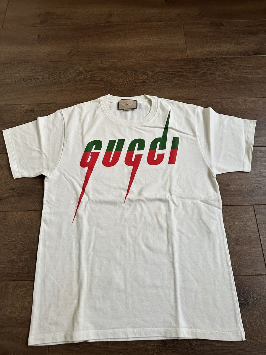 Gucci Gucci blade logo shirt Size US S / EU 44-46 / 1 - 2 Thumbnail