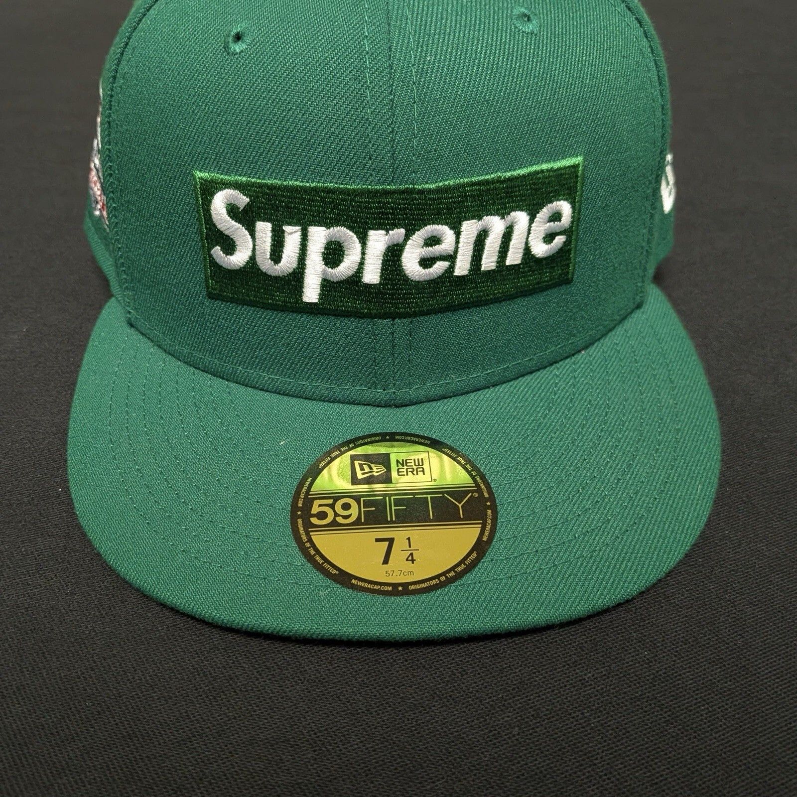Supreme Supreme Olive Green Box Logo 5 Panel Hat | Grailed