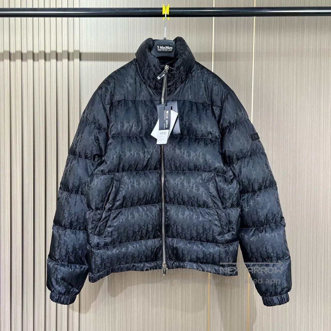 Dior Dior Black Monogram All-Over Down Jacket. Size US S / EU 44-46 / 1 - 1 Thumbnail