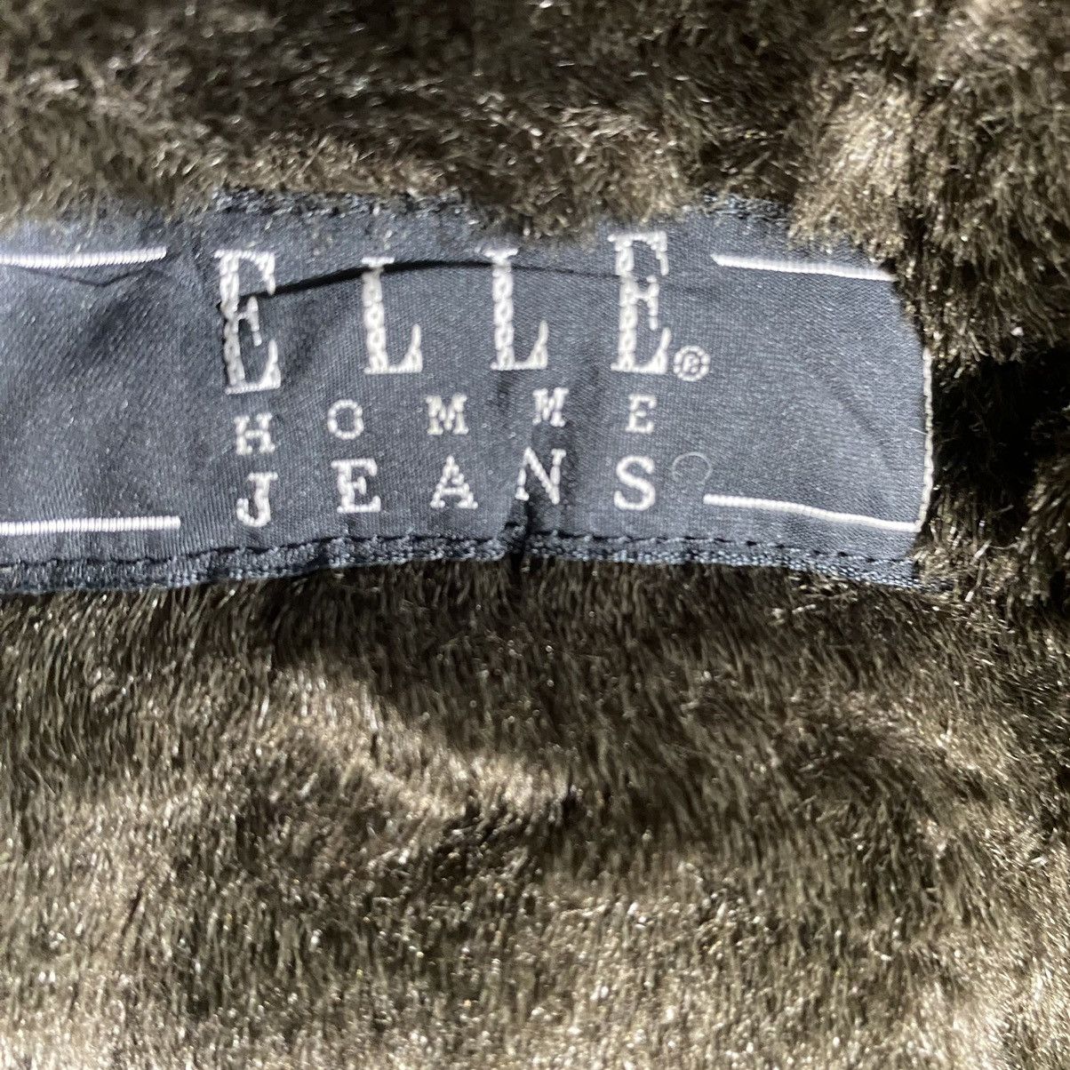 Designer × Vintage Vintage Elle Homme Jeans Wool Long Jacket Size US M / EU 48-50 / 2 - 8 Thumbnail