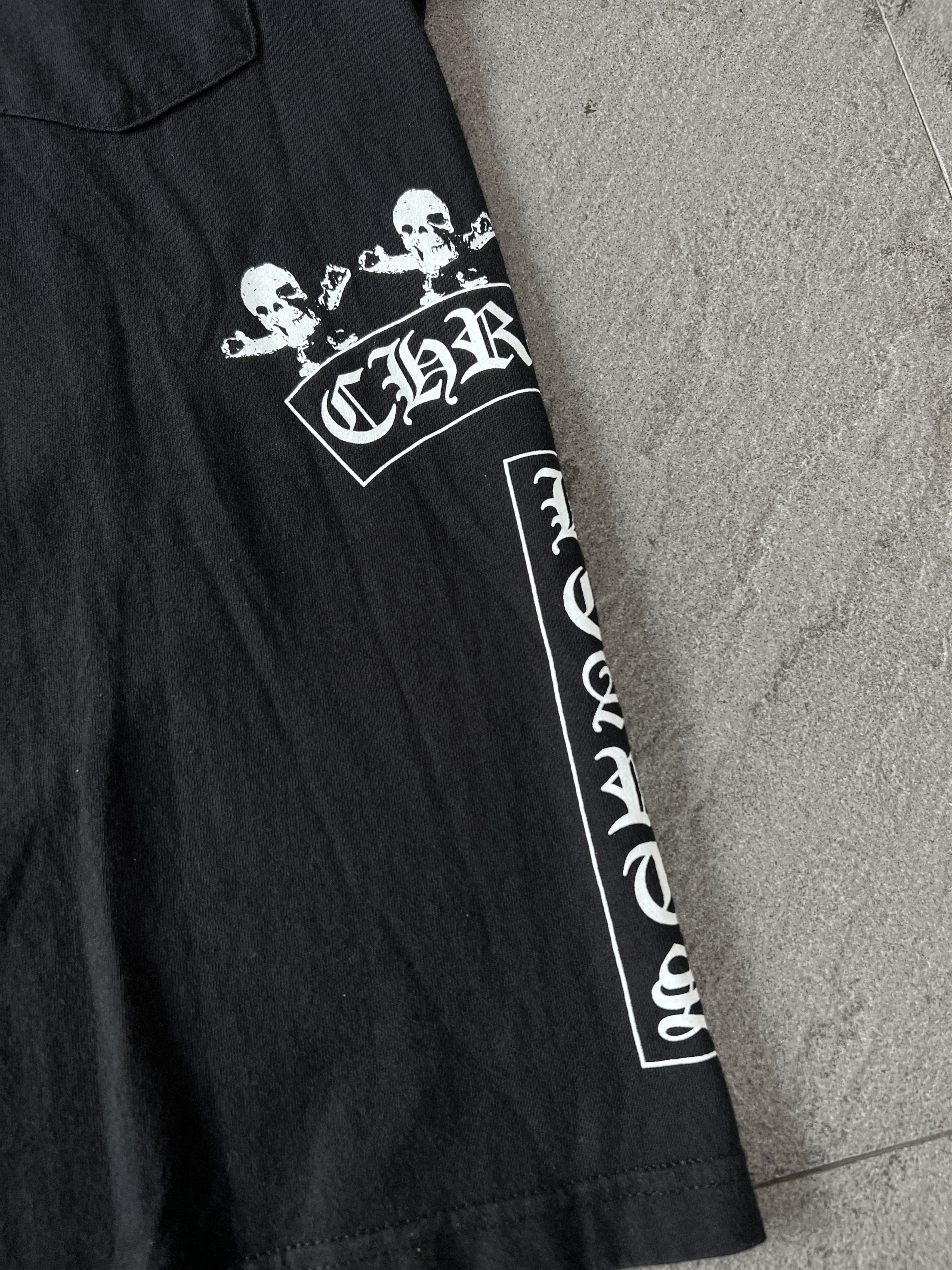 Chrome Hearts Chrome Hearts FOTI Skull Pocket Tee Black M USA Size US M / EU 48-50 / 2 - 5 Thumbnail