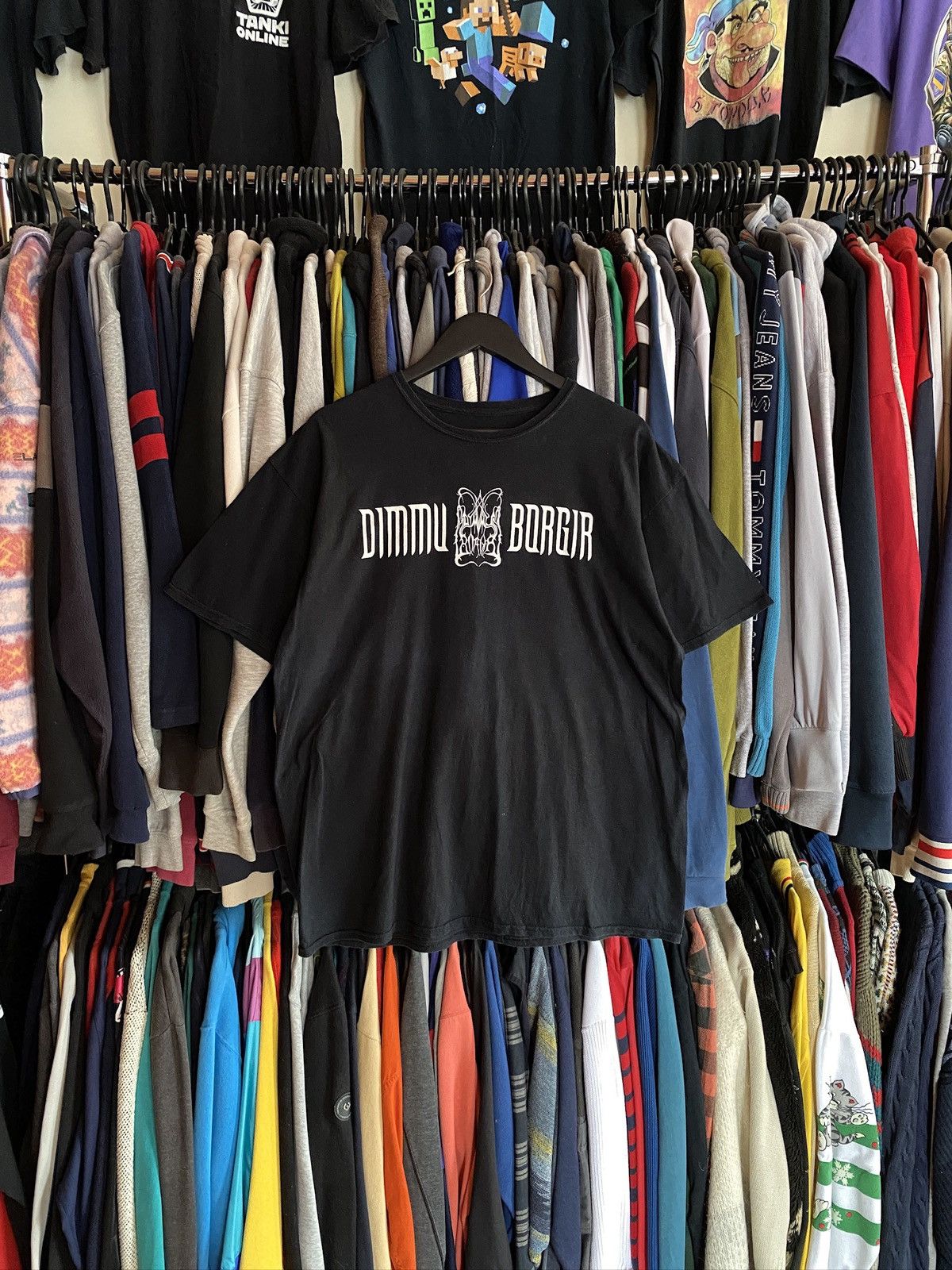 Band Tees VINTAGE DIMMU BORGIR PENTOGRAM ROCK T-SHIRT Size US M / EU 48-50 / 2 - 1 Thumbnail