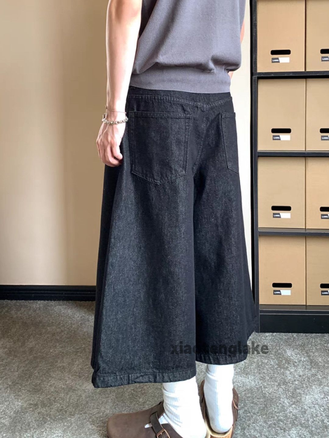 Designer Unisex outdoor utility loose baggy flared yuppie shorts Size US 32 / EU 48 - 2 Thumbnail