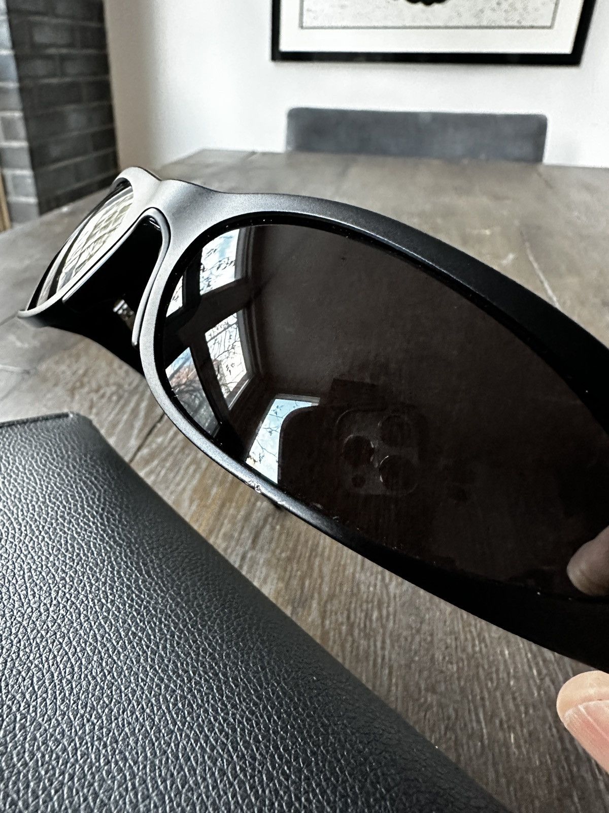 Balenciaga Balenciaga reverse xpander 2.0 rectangle sunglasses Size ONE SIZE - 11 Thumbnail