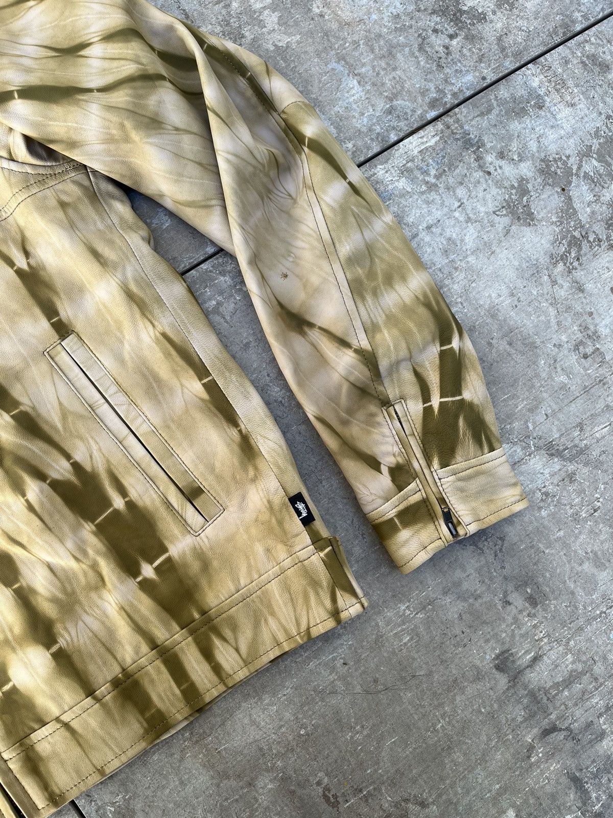 Stussy Stussy Stone Washed Leather Jacket (SAMPLE) Size US M / EU 48-50 / 2 - 10 Thumbnail
