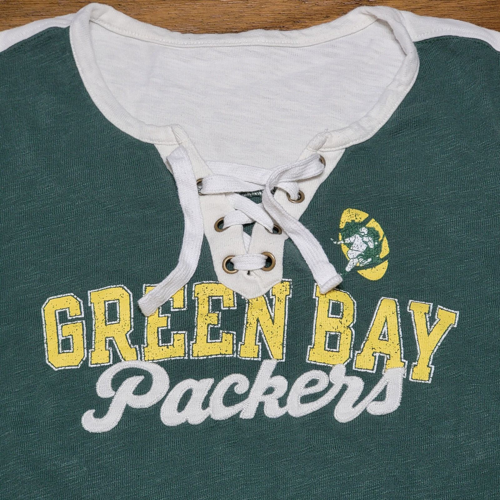 Other Fanatics LS Green Bay Packers Top w/ Ties - Size Medium Size M / US 6-8 / IT 42-44 - 2 Thumbnail