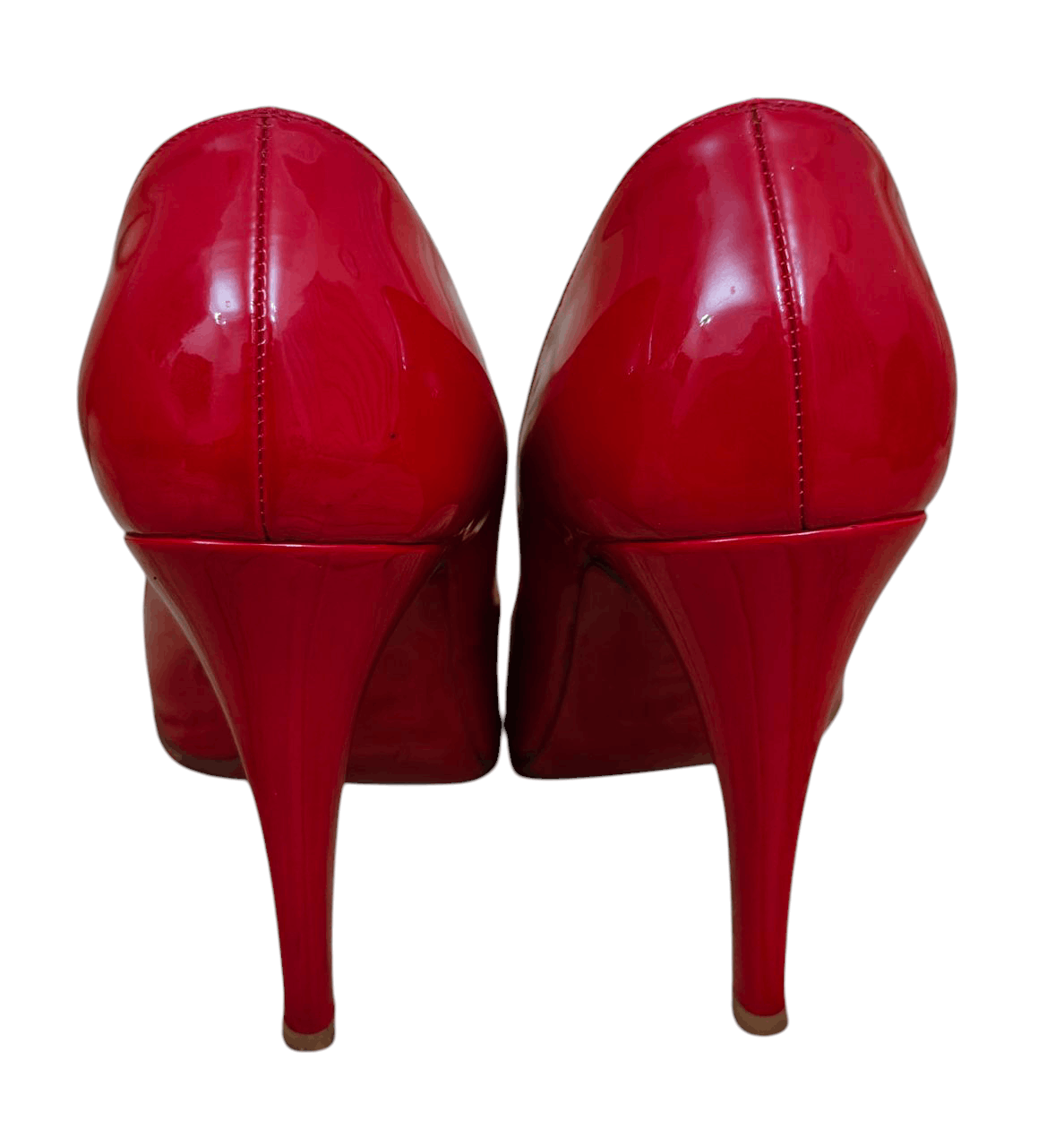 Christian Louboutin Christian Louboutin Red Heels Size US 7 / IT 37 - 8 Thumbnail