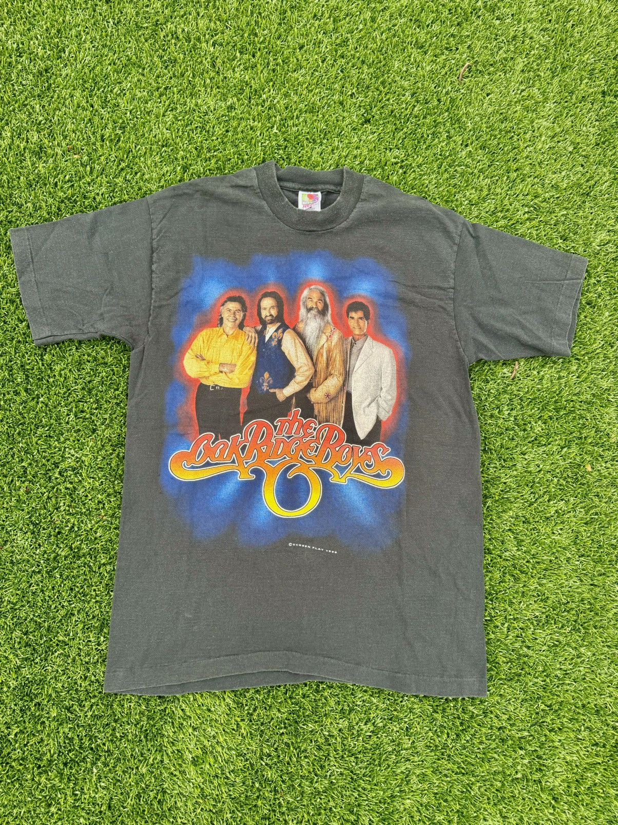 Band Tees × Vintage 1996 Oak Ridge Boys 90’s Vintage Concert Tour Band T-Shirt Size US L / EU 52-54 / 3 - 1 Thumbnail