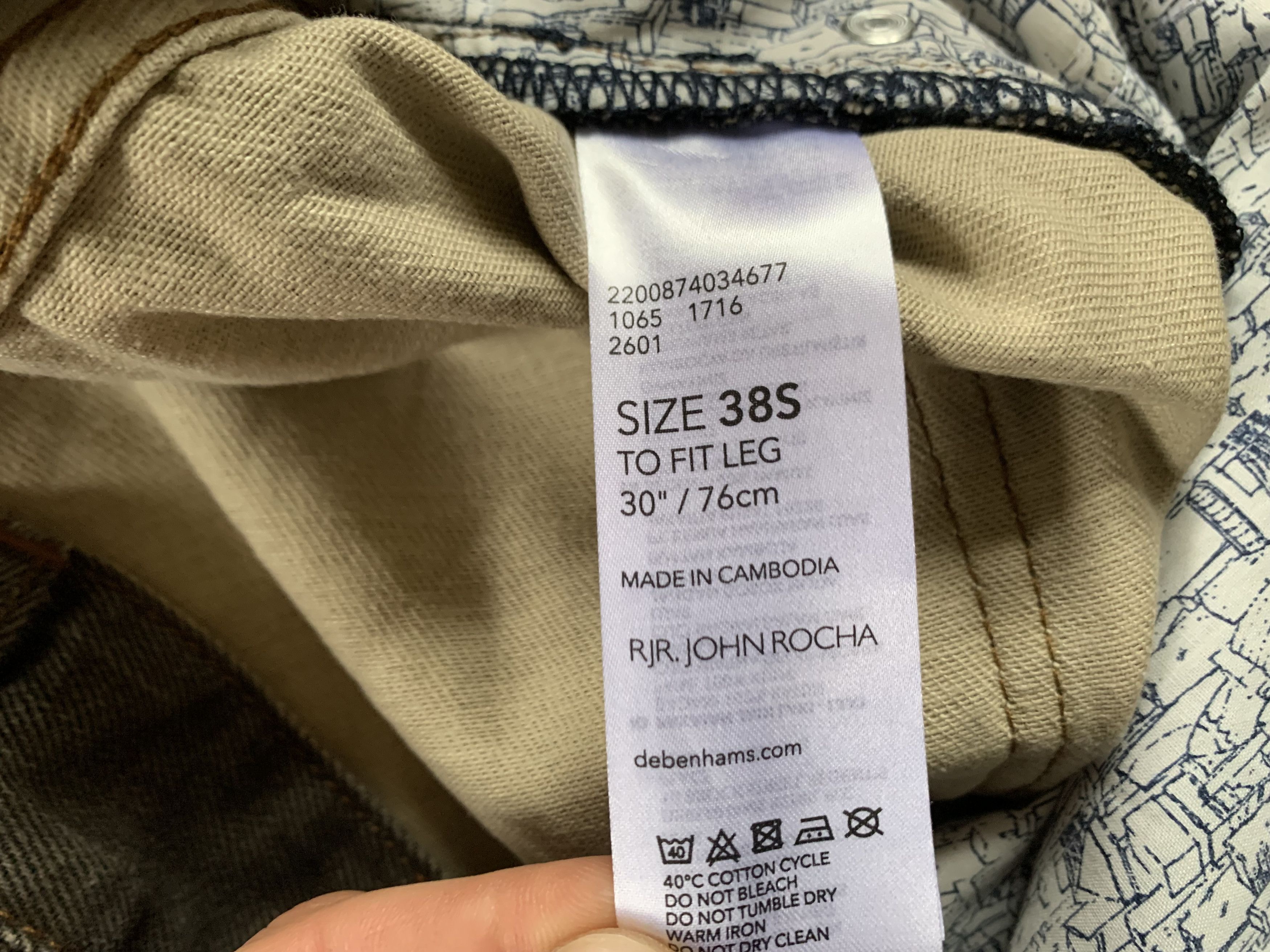 Other John Rocha Grey Jeans Size US 38 / EU 54 - 9 Thumbnail