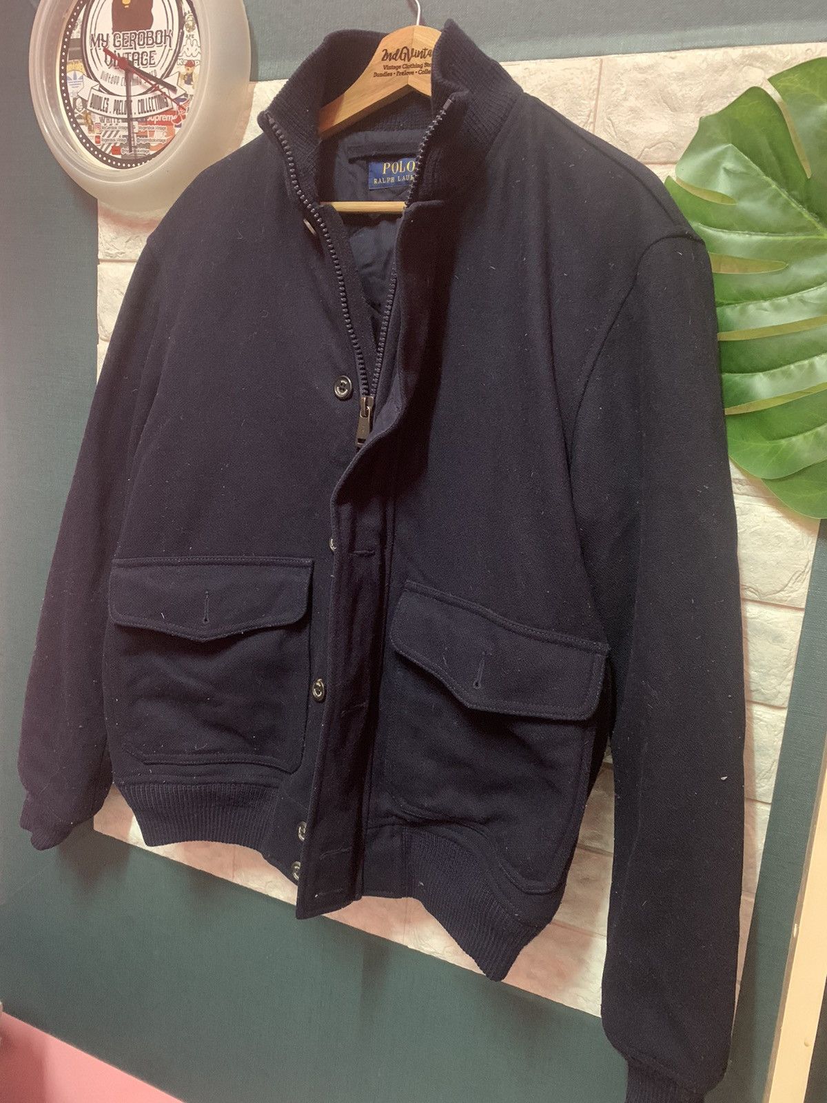 Polo Ralph Lauren STEAL!! Bomber Jacket POLO RALPH LAURENT Size US M / EU 48-50 / 2 - 2 Thumbnail