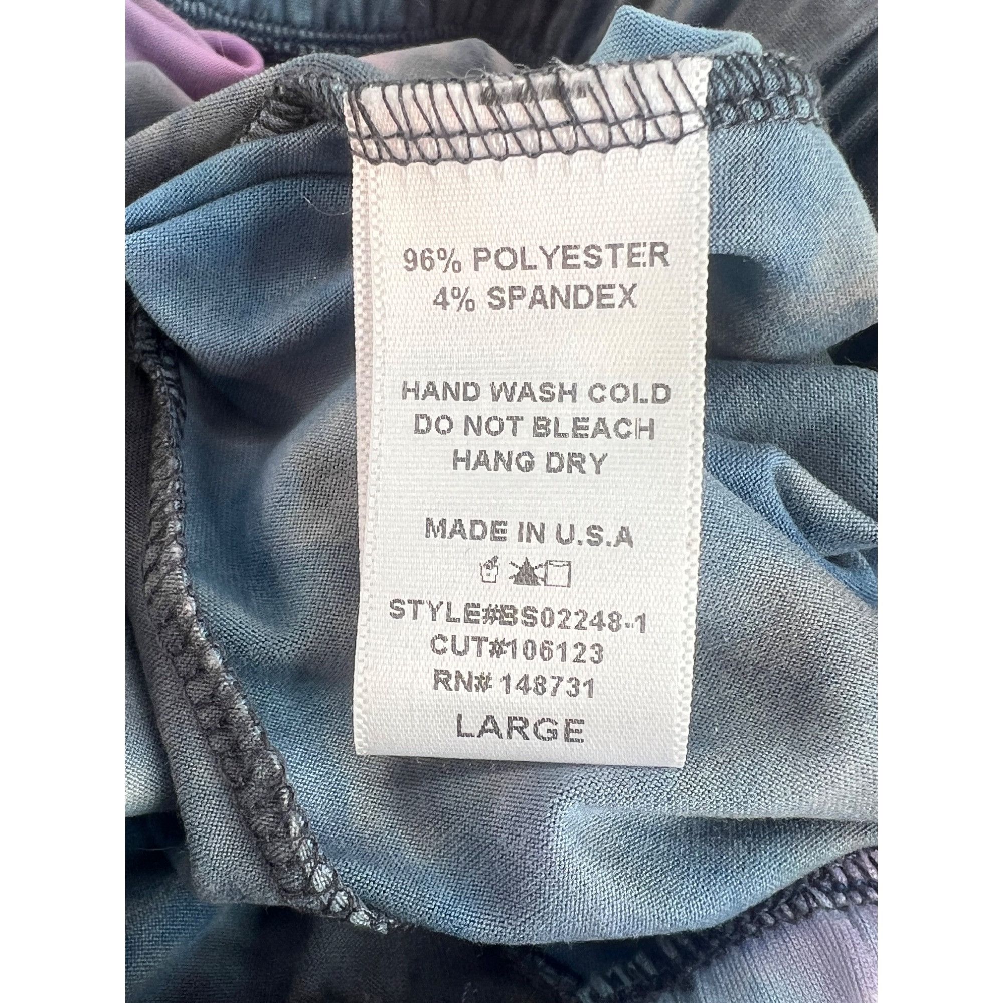 Other NWT Tie Dye Cropped Hoodie & Shorts 2 Piece Set | Athleisure Size L / US 10 / IT 46 - 19 Thumbnail