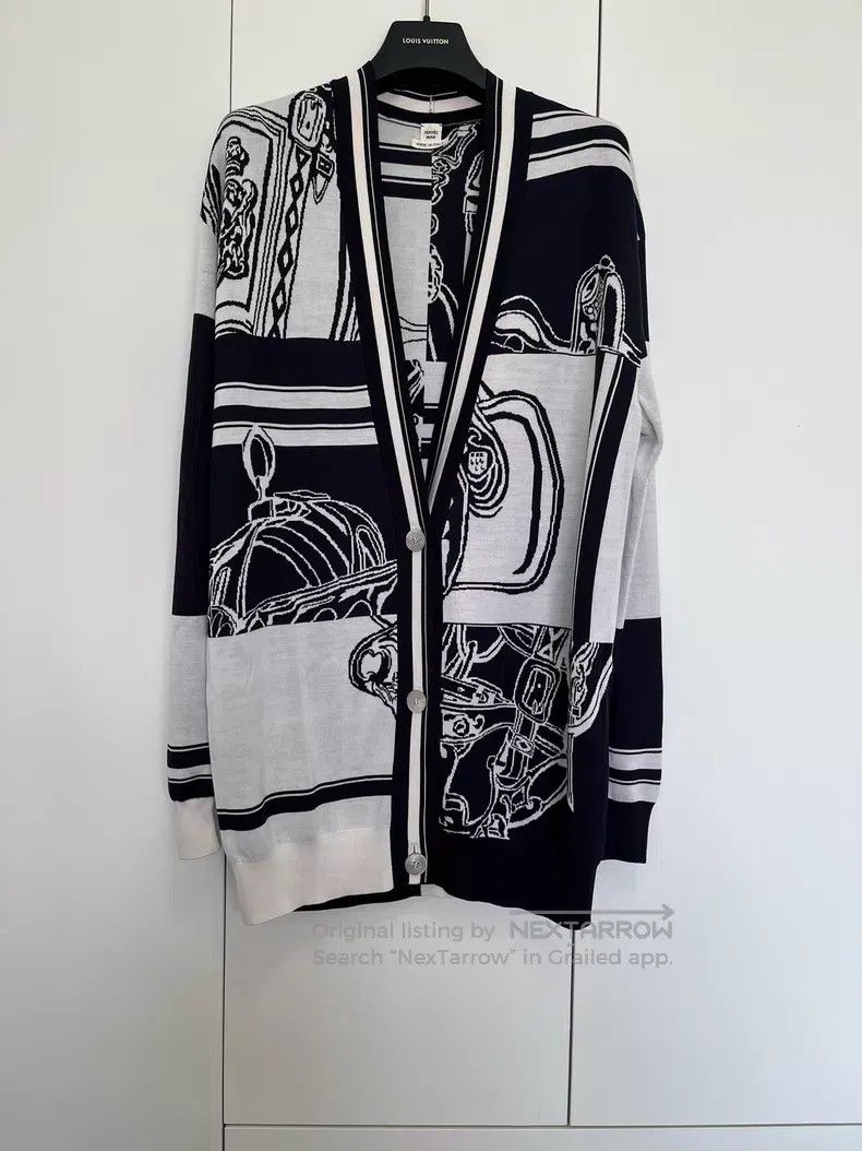 Hermes Hermes Knit Cardigan Jacket Size XS / US 0-2 / IT 36-38 - 1 Thumbnail