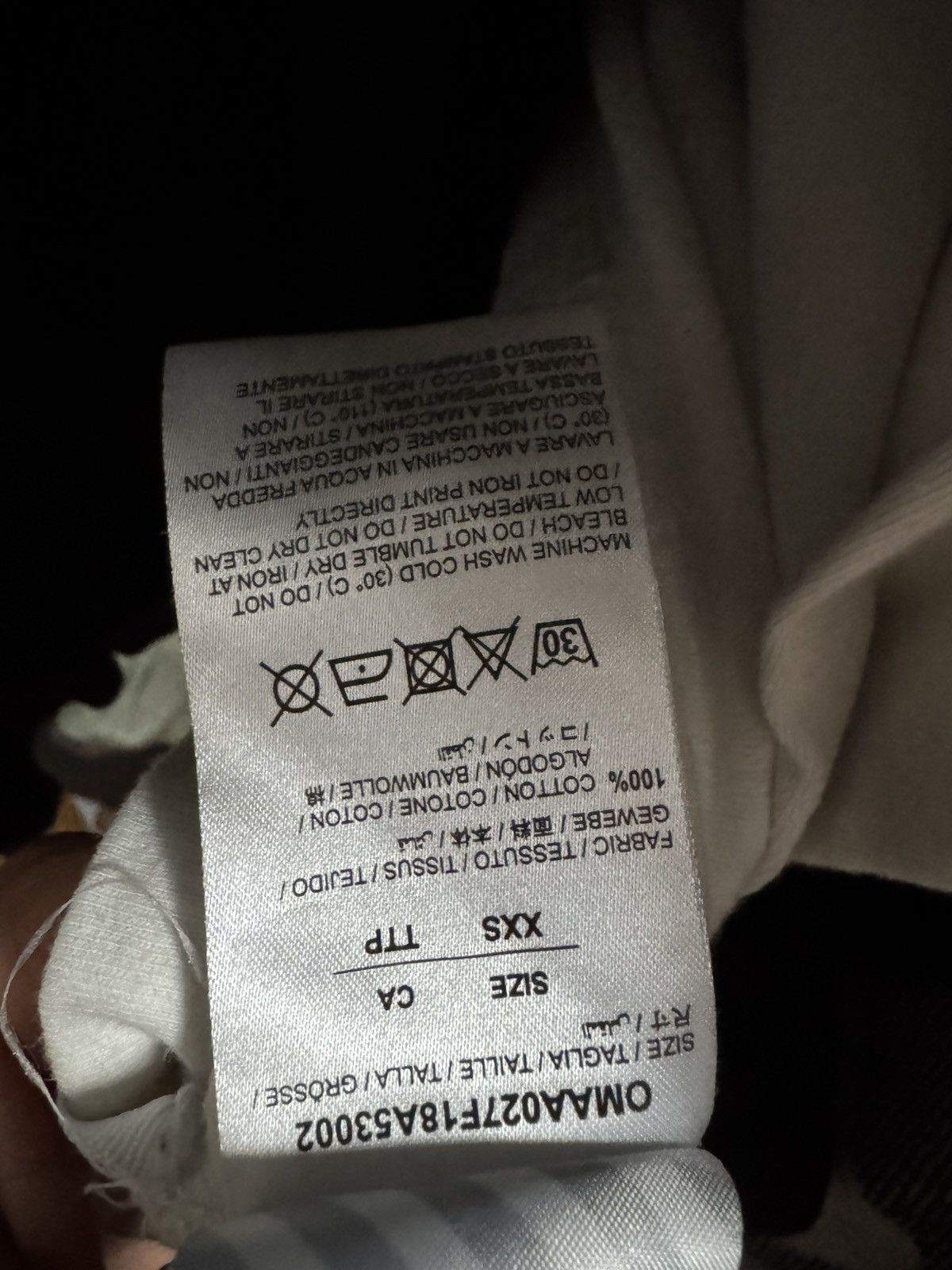 Off-White Off-White For All 2017 “02” Size US XXS / EU 40 - 6 Thumbnail