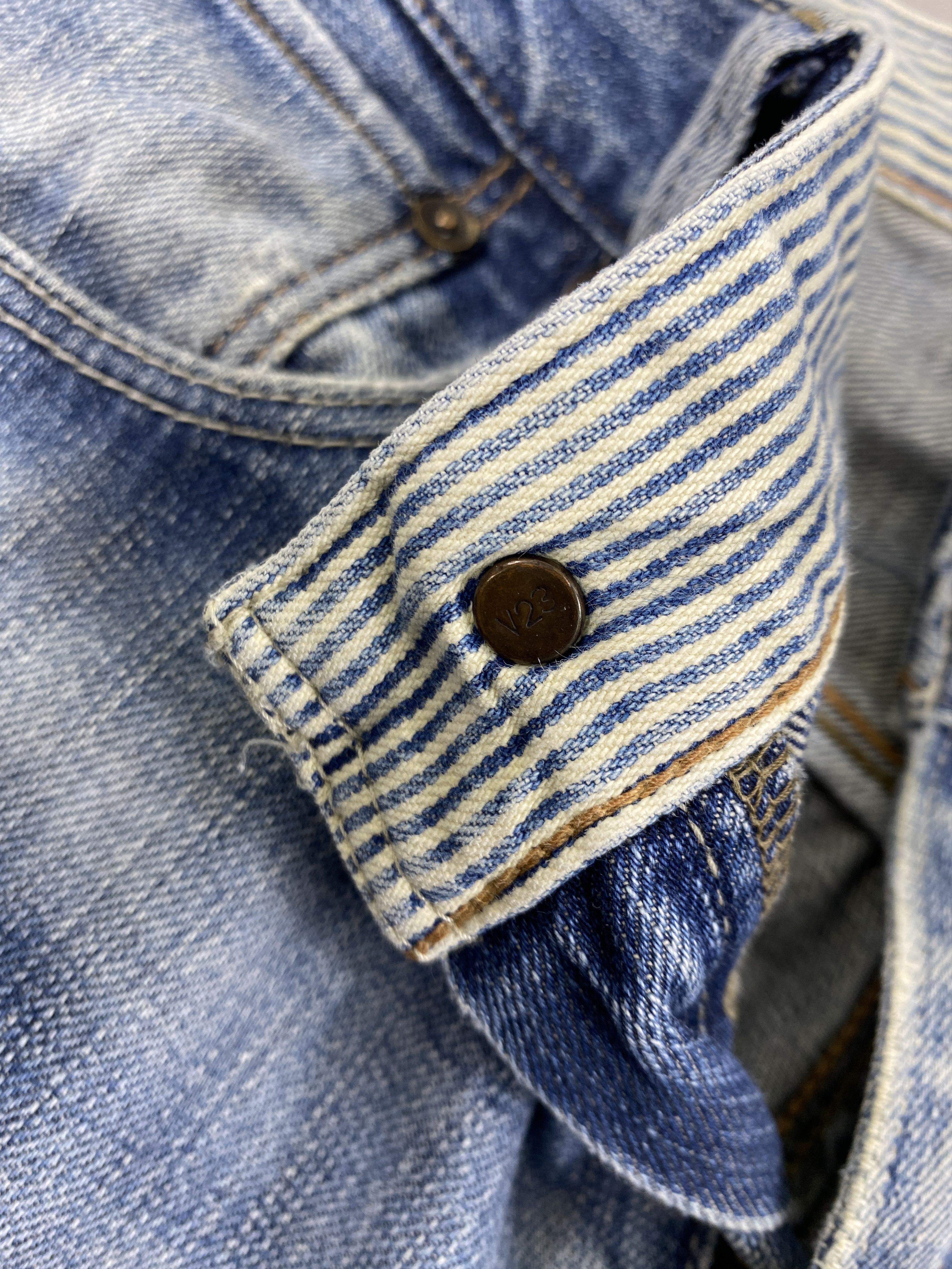 Vintage Dirty Blue Vintage Classic Levi's 522 34x32.5 Denim -JN911 Size US 34 / EU 50 - 7 Thumbnail