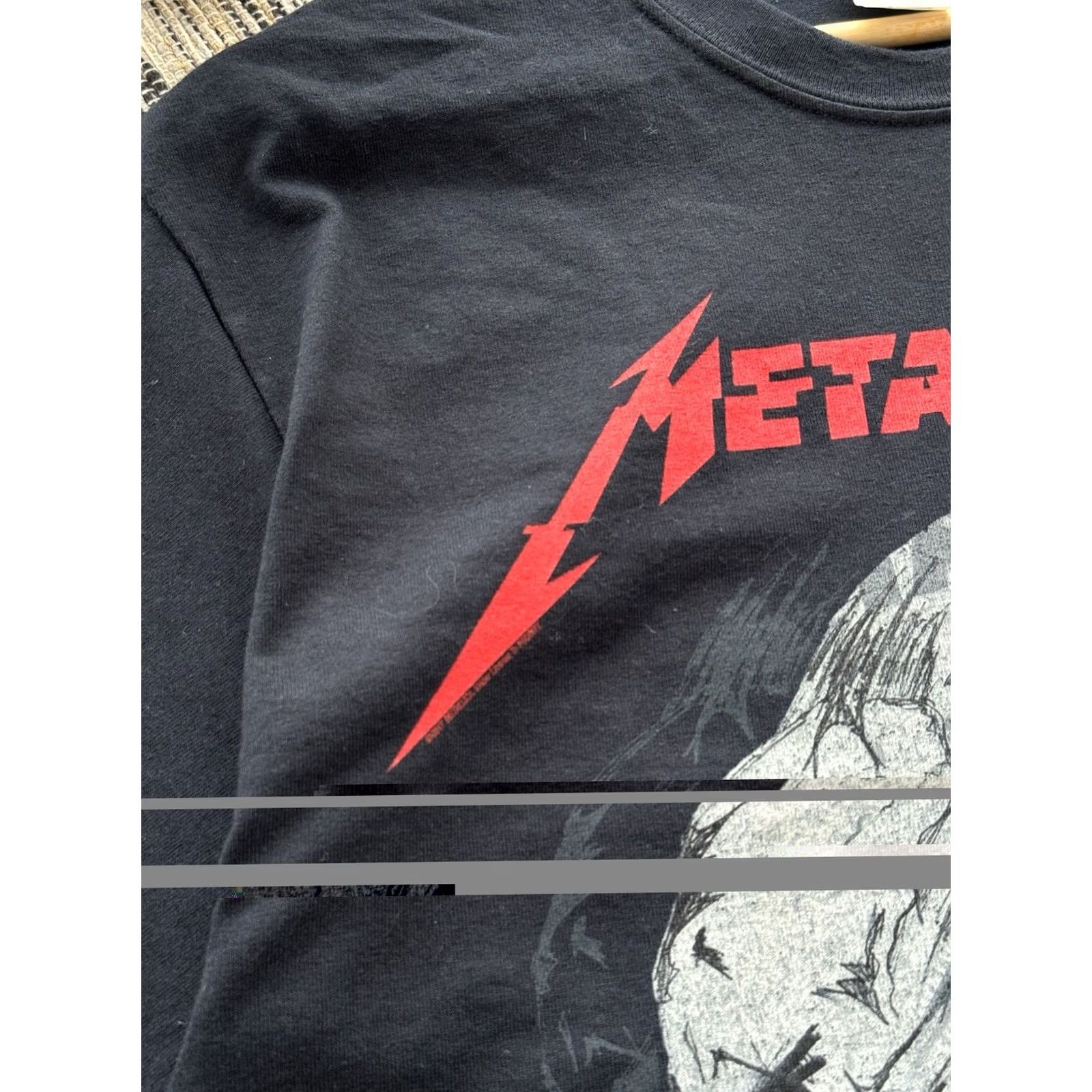 Vintage VINTAGE Metallica T-SHIRT Mens Size L Black Short Sleeve Graphic Print Rock Band USA 90s Decade Vintage Clothes Mens Size US L / EU 52-54 / 3 - 5 Thumbnail