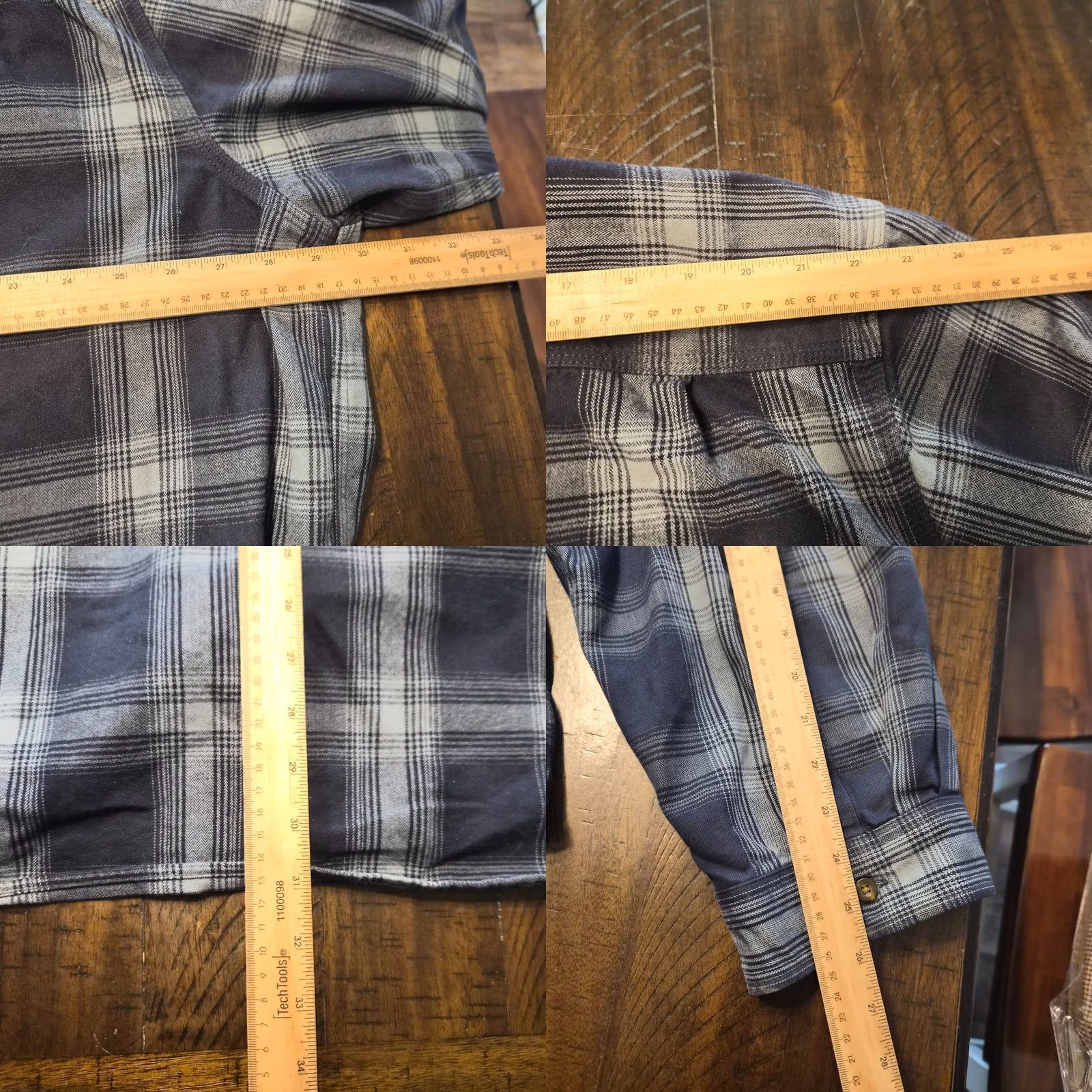 Carhartt Carhartt Mens Shirt Flannel Blue Plaid Button Down Long Sleeve Size 3XL G261 Size US XXL / EU 58 / 5 - 8 Thumbnail
