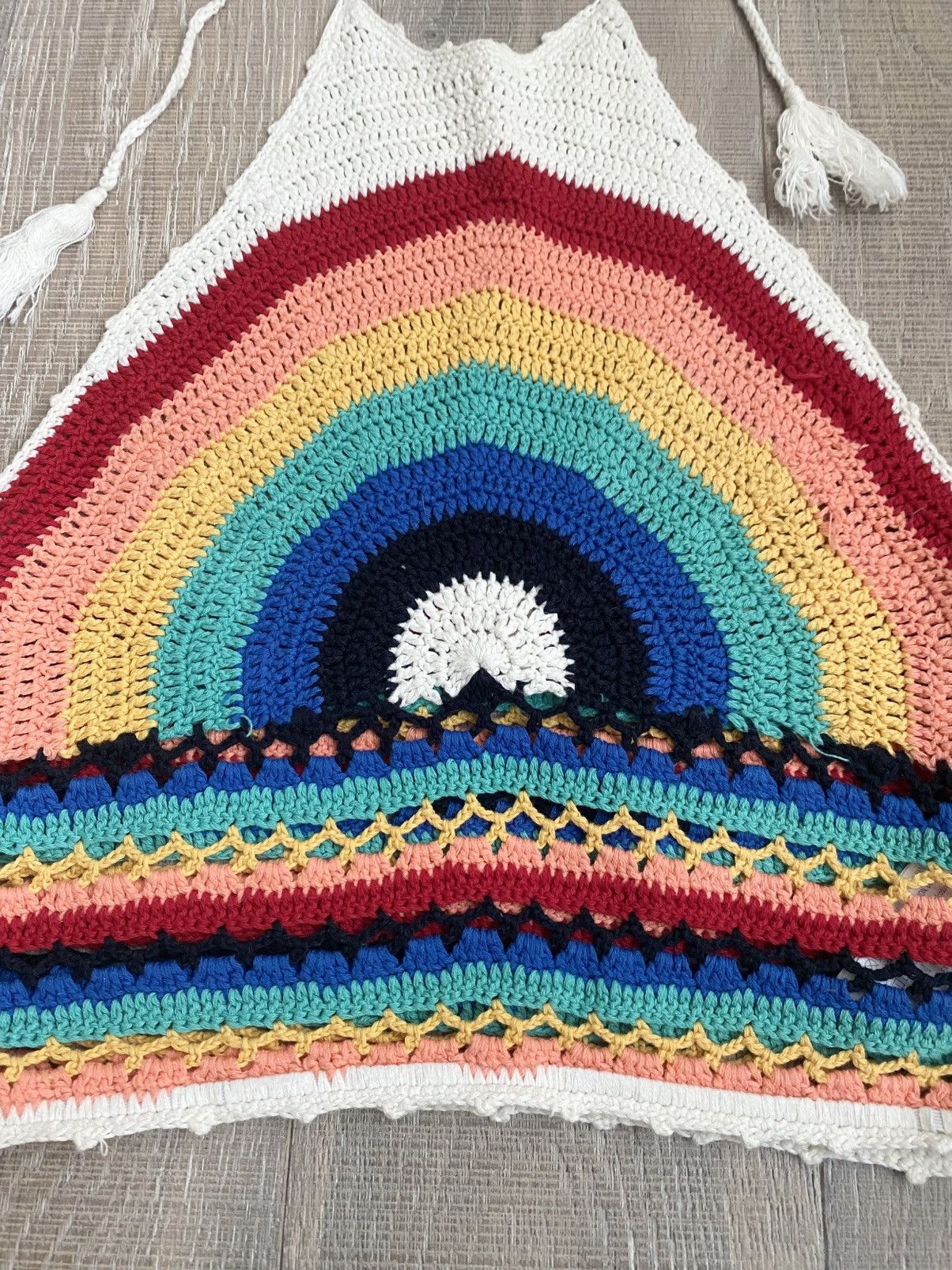 Forever 21 🌈 Forever 21 Crochet Halter Top Size S / US 4 / IT 40 - 2 Thumbnail