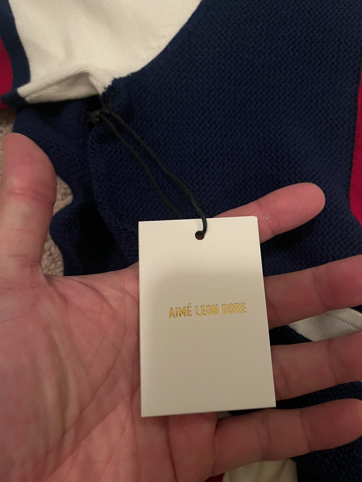 Aime Leon Dore Aime leon dore knit cycling jersey long sleeve Size US XL / EU 56 / 4 - 6 Thumbnail