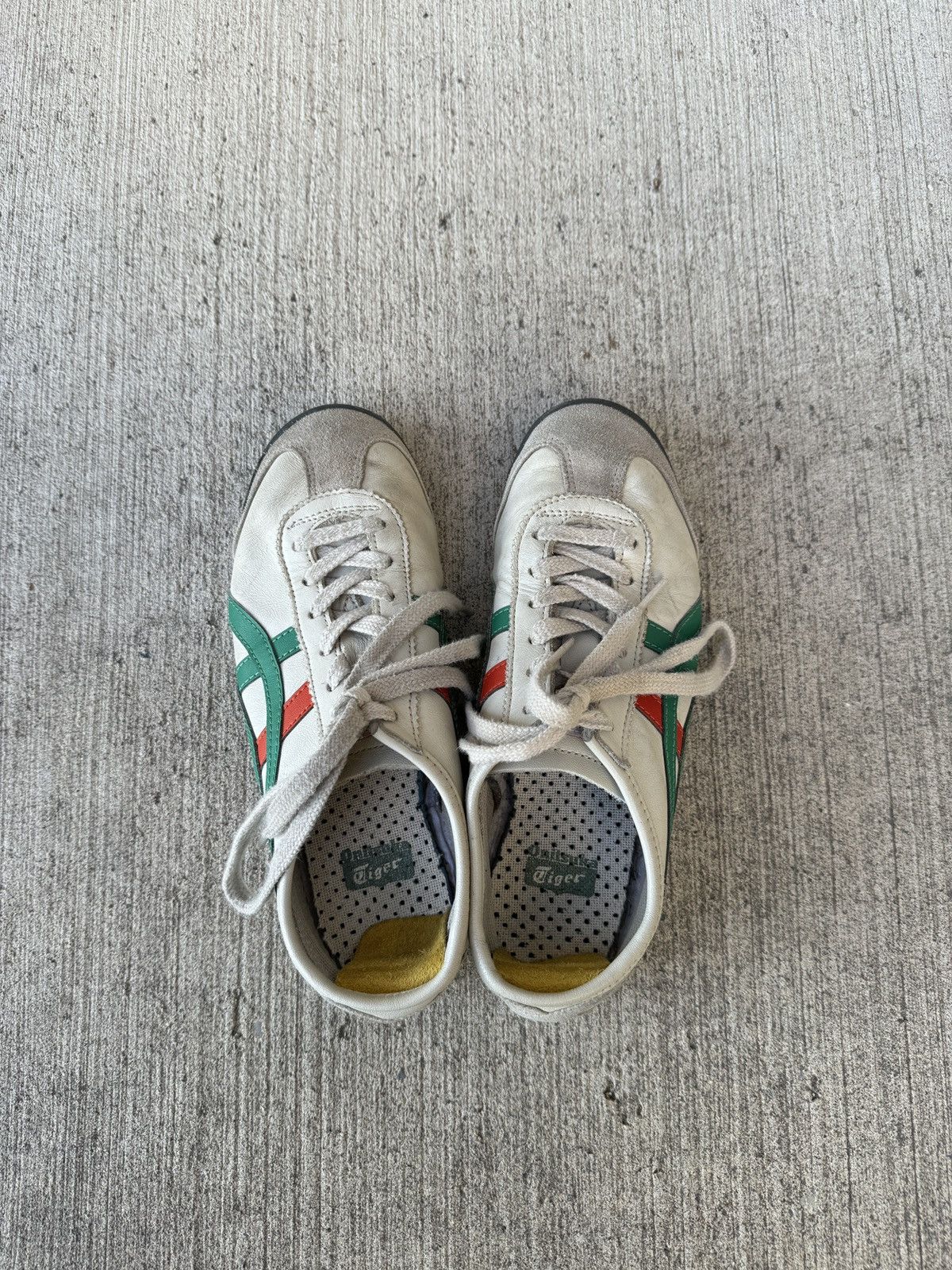 Onitsuka Tiger ONITSUKA TIGER CREAM GREEN “MEXICO 66 DELUXE” Size US 4 / IT 34 - 6 Thumbnail