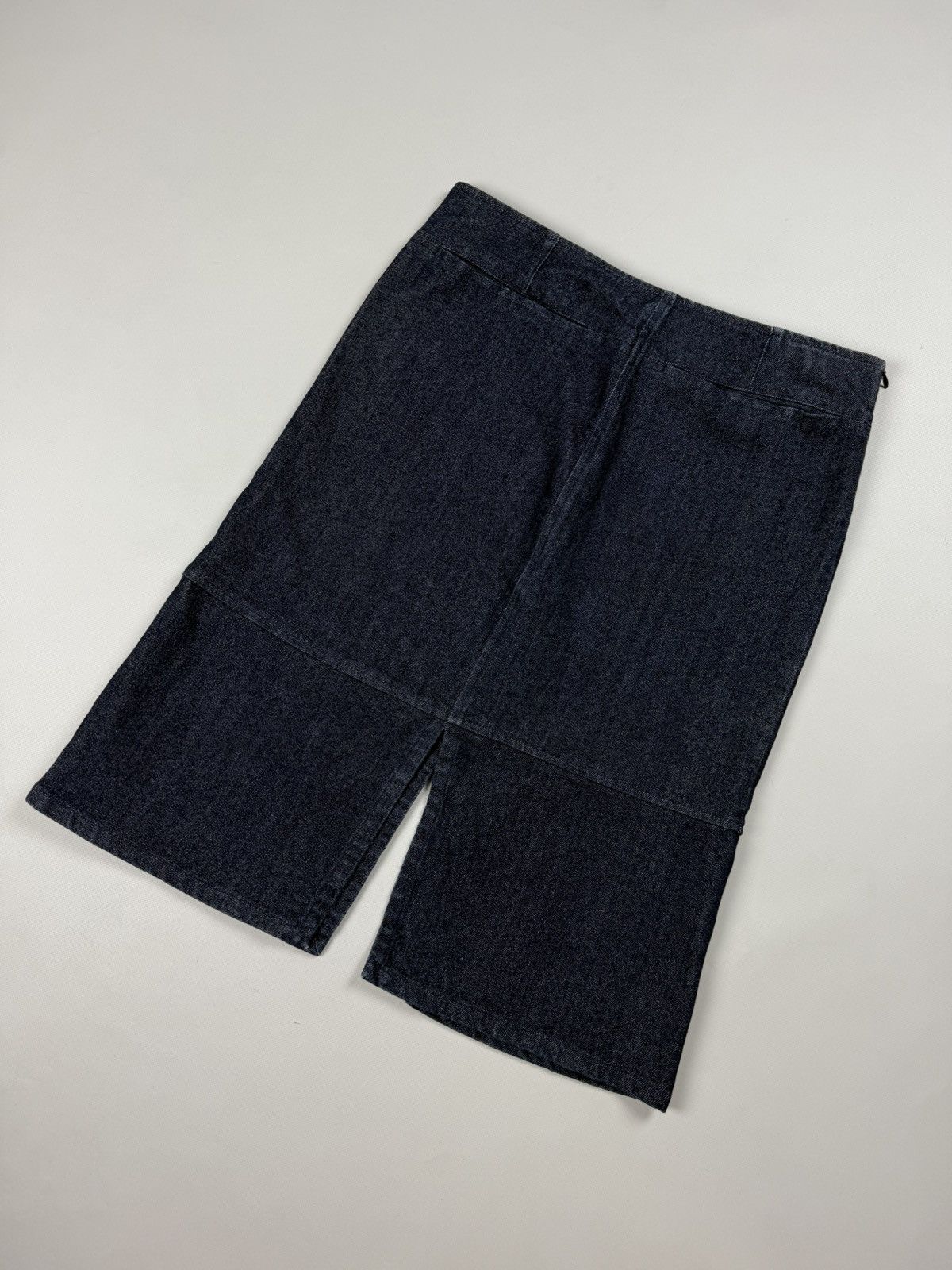 Armani Armani Jeans Vintage 90s Ladies Denim Midi Y2K Skirt Size 32" / US 10 / IT 46 - 24 Thumbnail