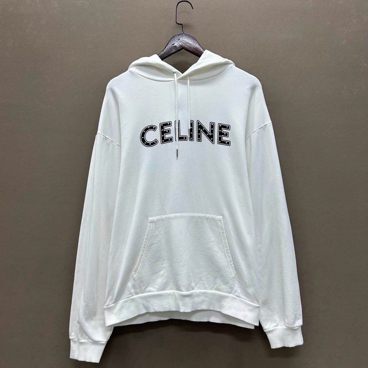 Celine Celine Studded Letter Hoodie 99 New XL Size XL / US 12-14 / IT 48-50 - 1 Thumbnail