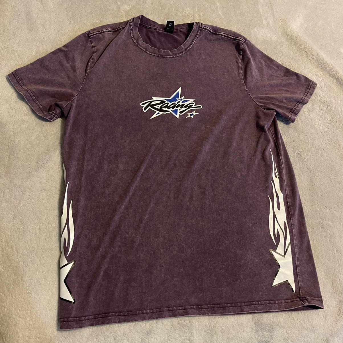 Other Romwe Shirt Men Large Purple Racing Streetwear Workout Tee Size US L / EU 52-54 / 3 - 1 Thumbnail