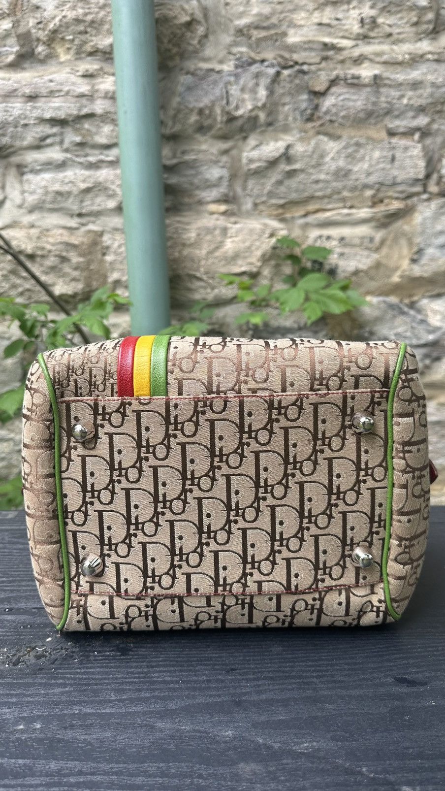 Dior Vintage Dior Trotter Rasta Bowling Bag Size ONE SIZE - 10 Thumbnail