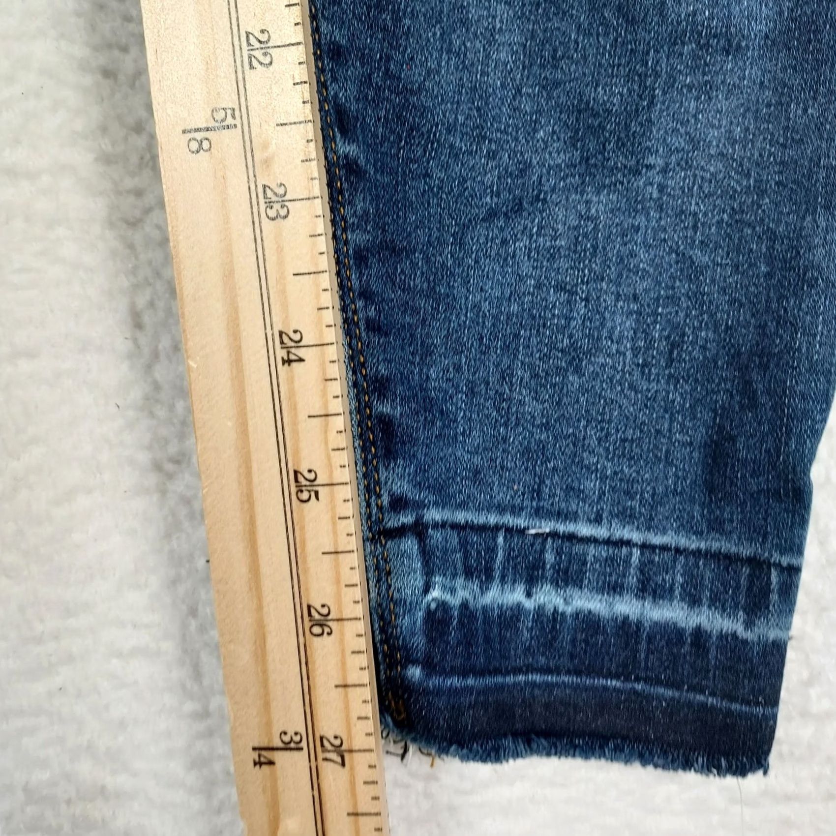 Spanx SPANX Jeans Womens 1X Blue Stretch Denim Shaping Skinny Jeggings Size 40" / US 18 - 6 Thumbnail