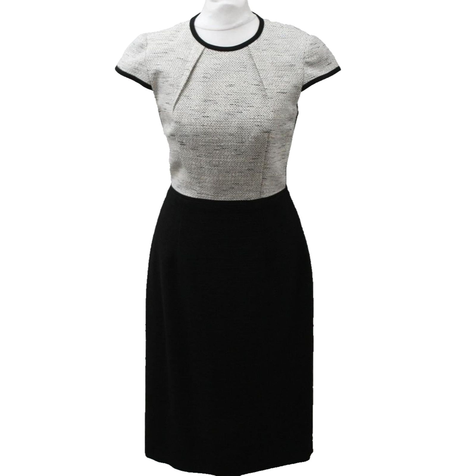 & Other Stories Hobbs Black And White work Sheath Dress Size 2 A003342 Size XS / US 0-2 / IT 36-38 - 2 Thumbnail