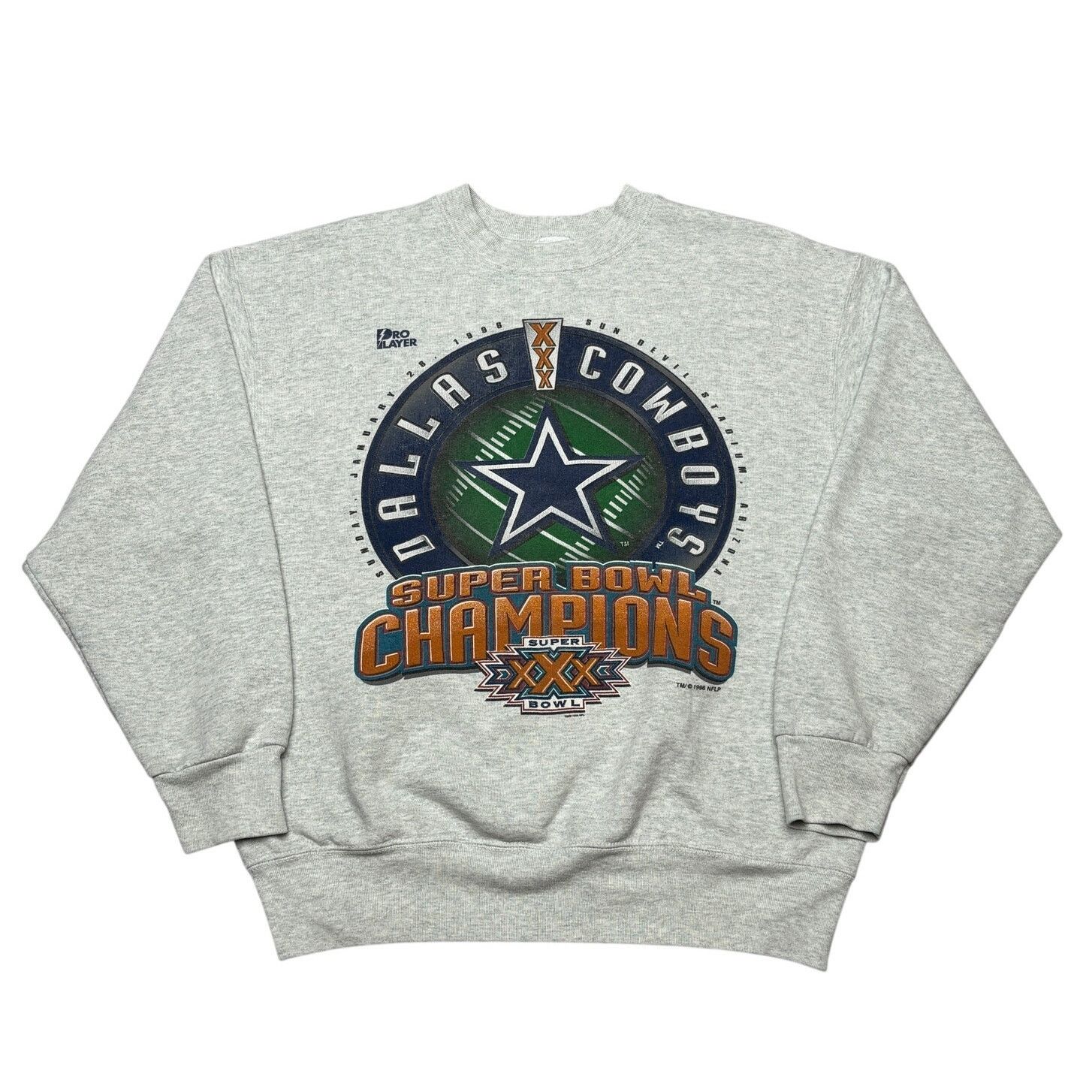 Salem Sportswear Vintage 1996 Dallas Cowboys Superbowl Champions Sweatshirt L Size US L / EU 52-54 / 3 - 1 Thumbnail
