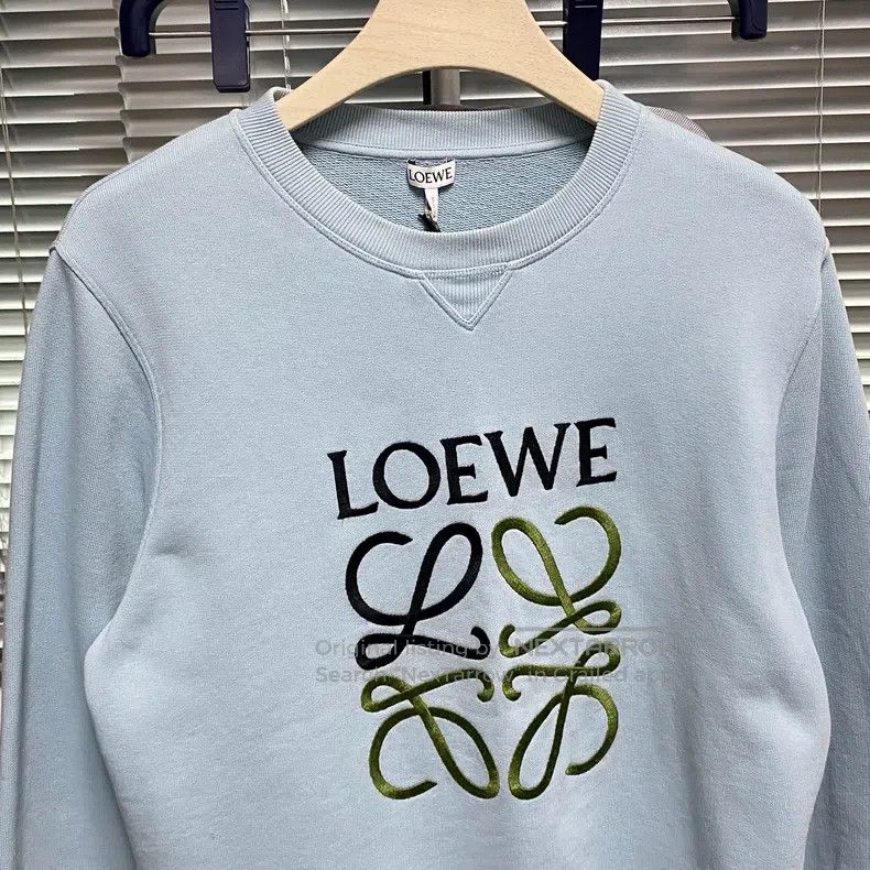 Loewe Loewe Sweatshirt with classic embroidered logo Anagram Size M / US 6-8 / IT 42-44 - 4 Thumbnail