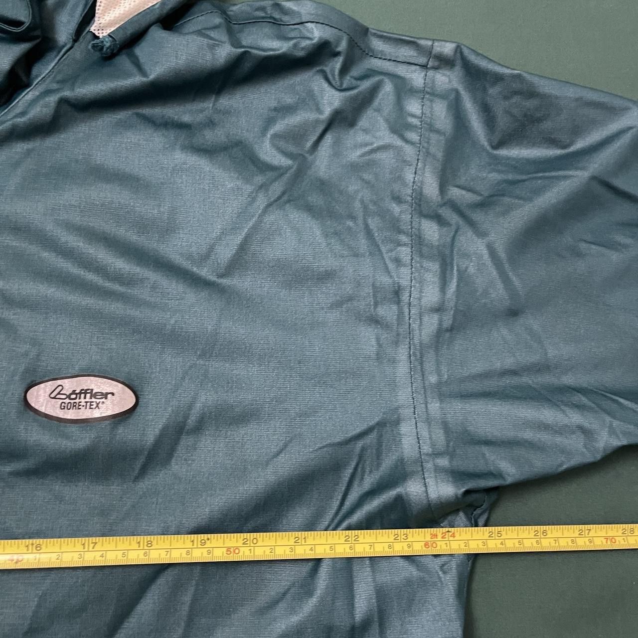 Vintage Vintage LOFFLER Packable Mens Rain Jacket Blue 90s L Size US L / EU 52-54 / 3 - 4 Thumbnail