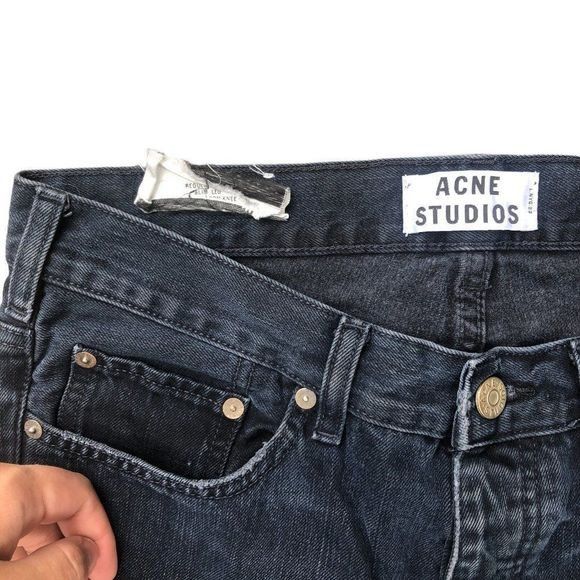Acne Studios Vintage Acne Studios Jeans Size 32 ROC LANA Black Size US 32 / EU 48 - 11 Thumbnail