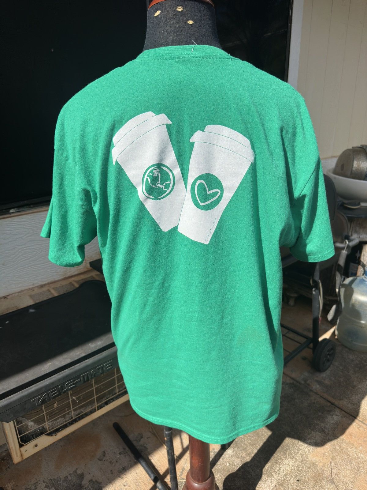 Other Starbucks Good Things Are Happening Employee T-Shirt LARGE Size US L / EU 52-54 / 3 - 2 Thumbnail