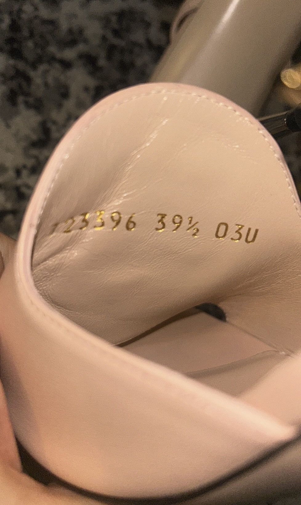 Gucci Gucci Blondie One Strap Sandal 8.5cm size 39.5 Size US 9.5 / IT 39.5 - 5 Thumbnail
