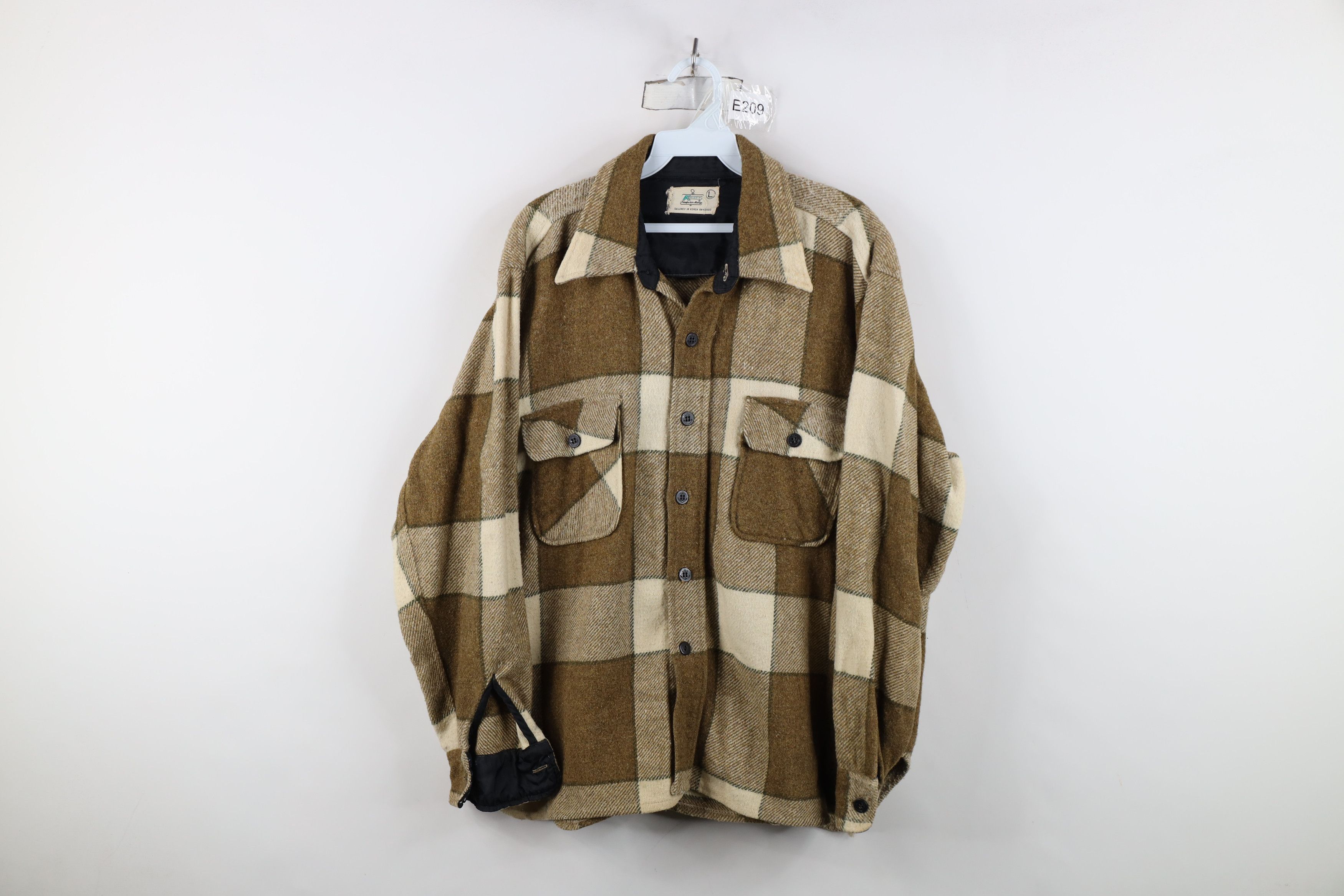 Vintage Vintage 70s Streetwear CPO Button Shirt Jacket Jac Shirt Size US L / EU 52-54 / 3 - 1 Thumbnail