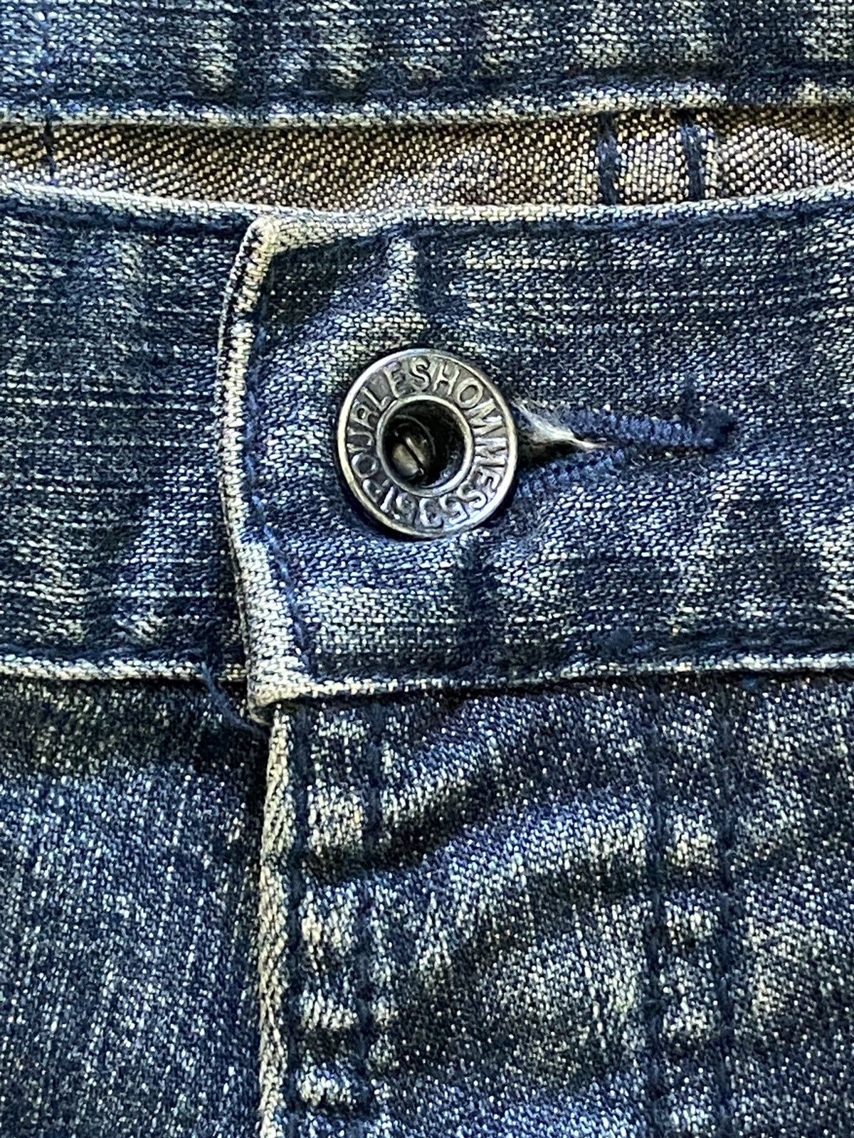 5351 POUR LES HOMMES 5351 Pour Les Hommes Distressed Flared Jeans Size US 32 / EU 48 - 5 Thumbnail