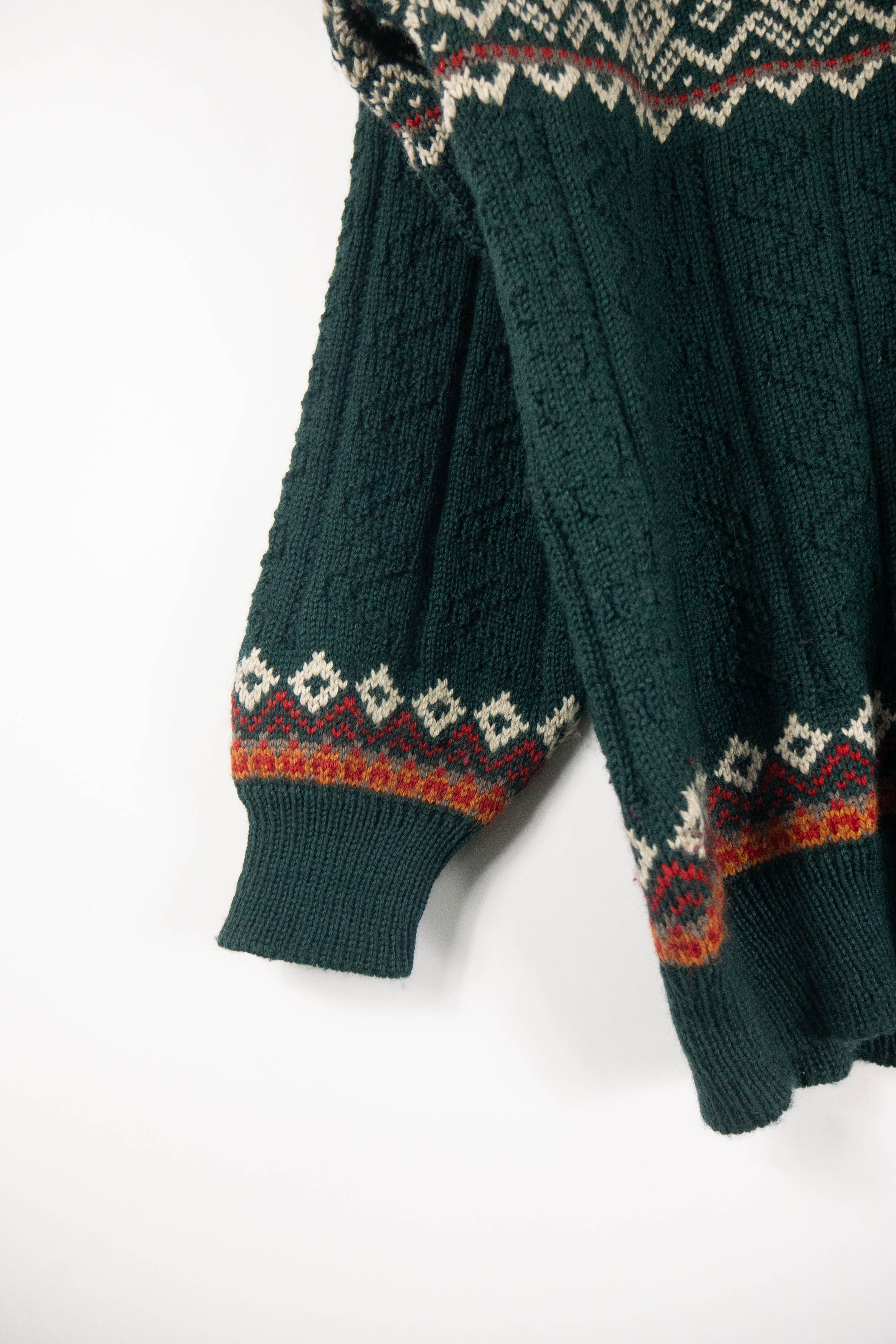 Dale Of Norway Sweater Dale of Norway Trondheim green color Size US L / EU 52-54 / 3 - 5 Thumbnail