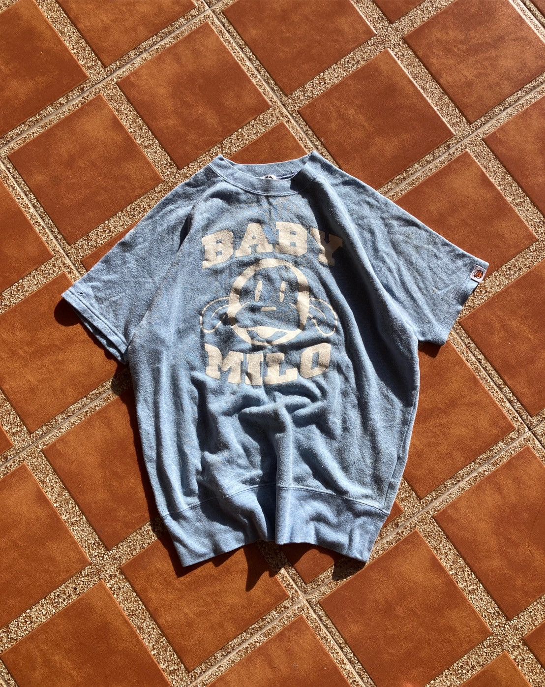 Bape BABY MILO TOWEL TEE – MADE IN JAPAN – TALL FIT Size S / US 4 / IT 40 - 1 Thumbnail