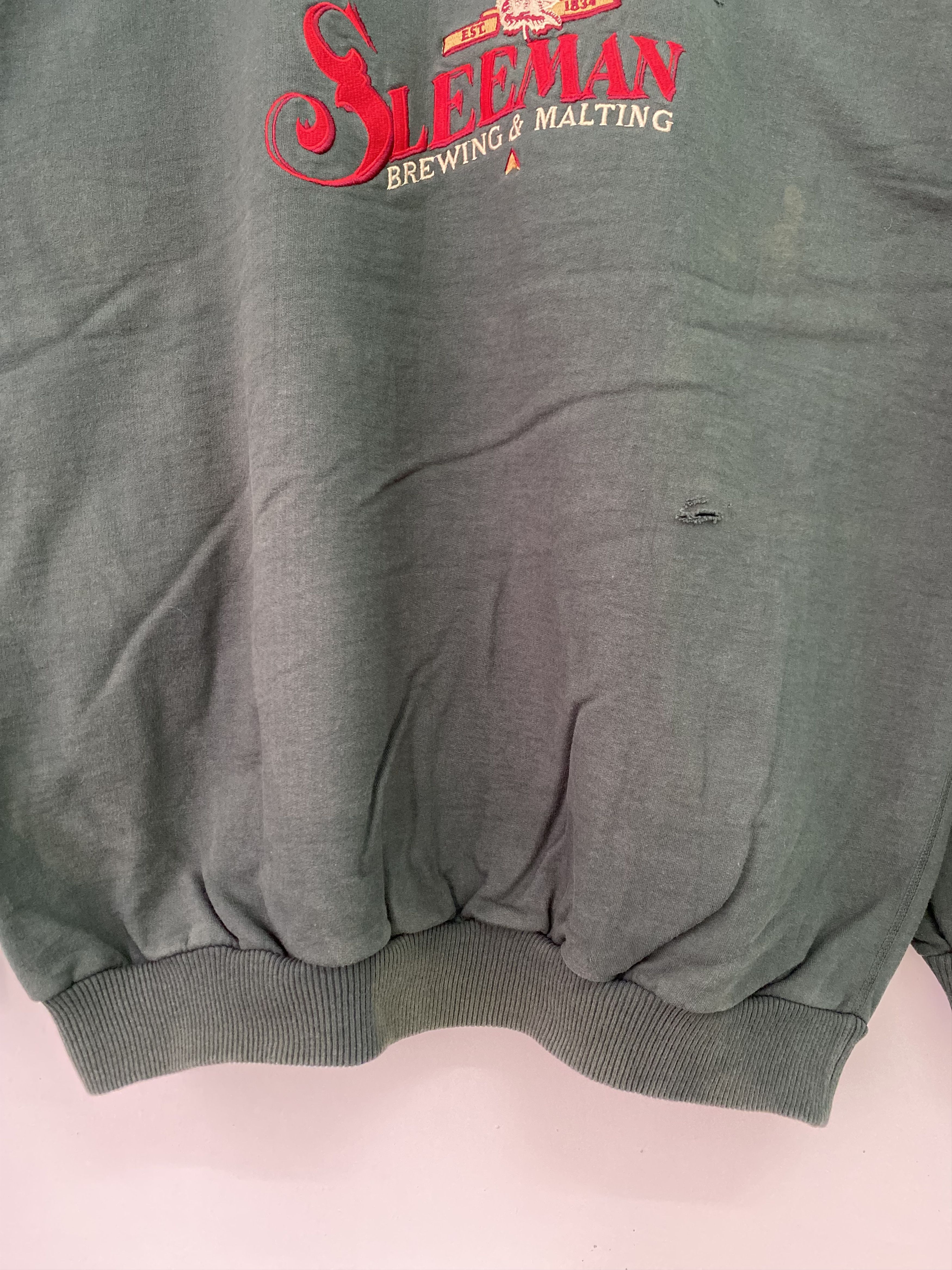 Vintage Vintage Sleeman Brewing & Malting Sweatshirt XXL Size Size US XXL / EU 58 / 5 - 5 Thumbnail