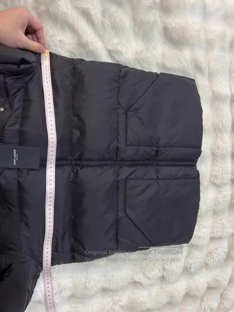 Saint Laurent Paris Saint Laurent Paris Studded Leather Padded Jacket Size US M / EU 48-50 / 2 - 7 Thumbnail
